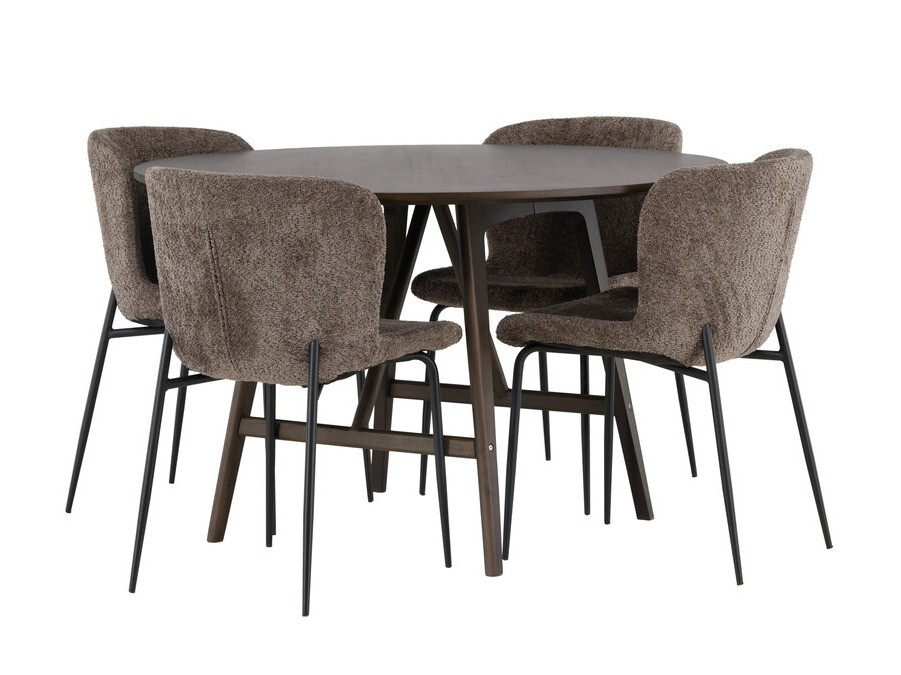 Dining set Dallas 4570 (Brown)