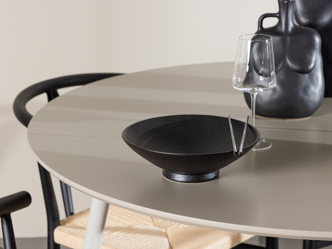 Dining set Dallas 4573 (Black + Beige)