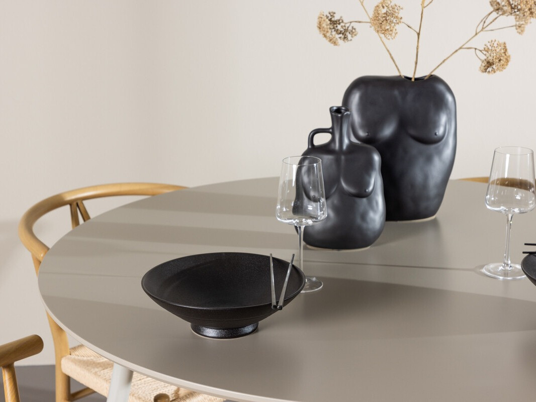 Dining set Dallas 4573 (Light wood + Beige)