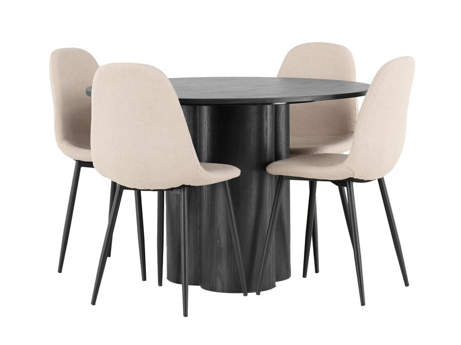 Dining set Dallas 4578 (Black)