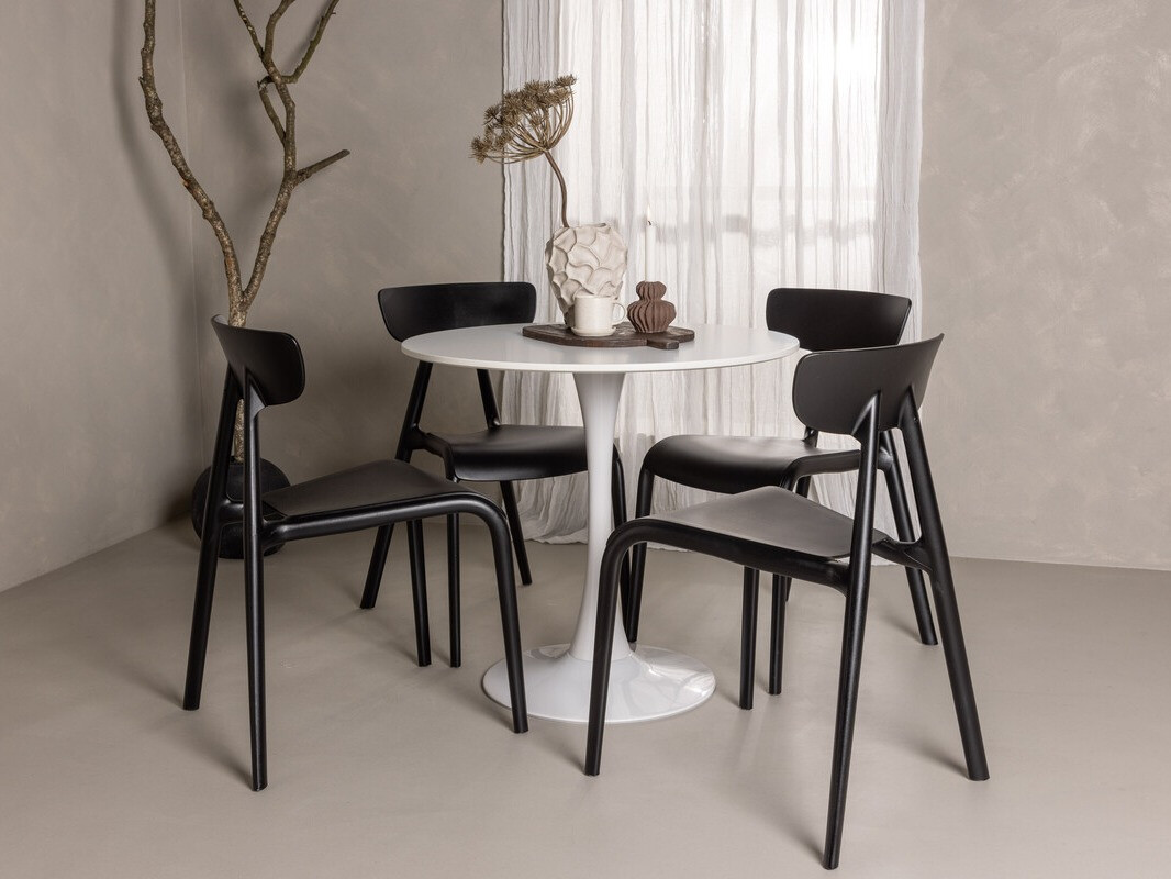Dining set Dallas 4587 (Black)