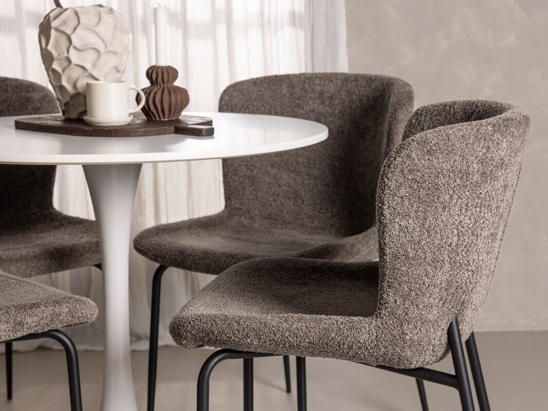 Dining set Dallas 4590 (Brown)