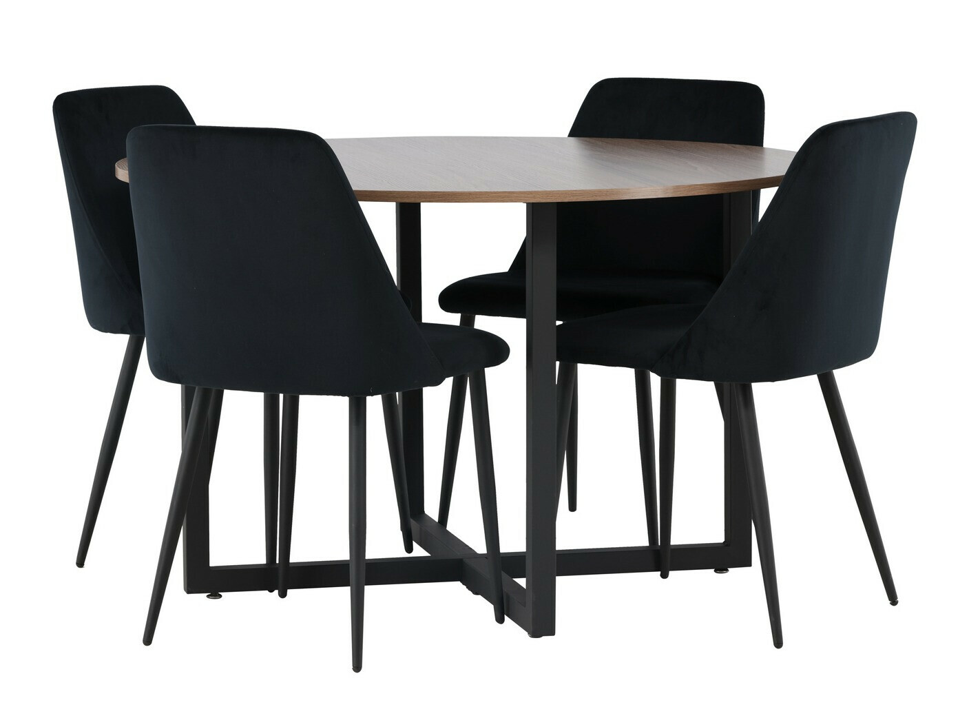 Dining set Dallas 4598 (Black)