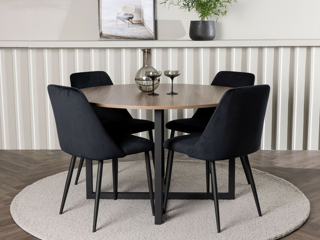 Dining set Dallas 4598 (Black)