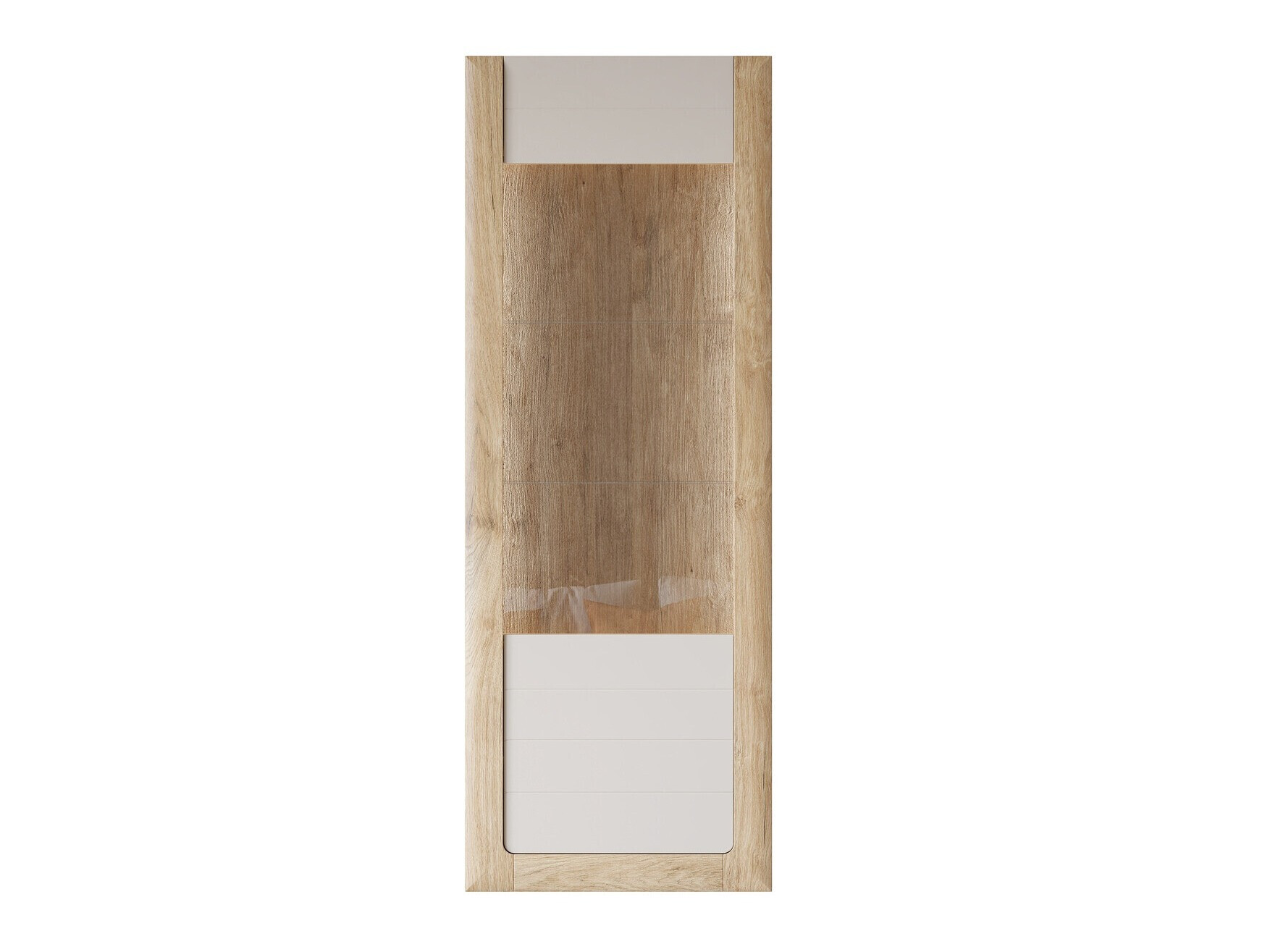 Bookcase Sovera 101 (Golden oak + Cashmere)