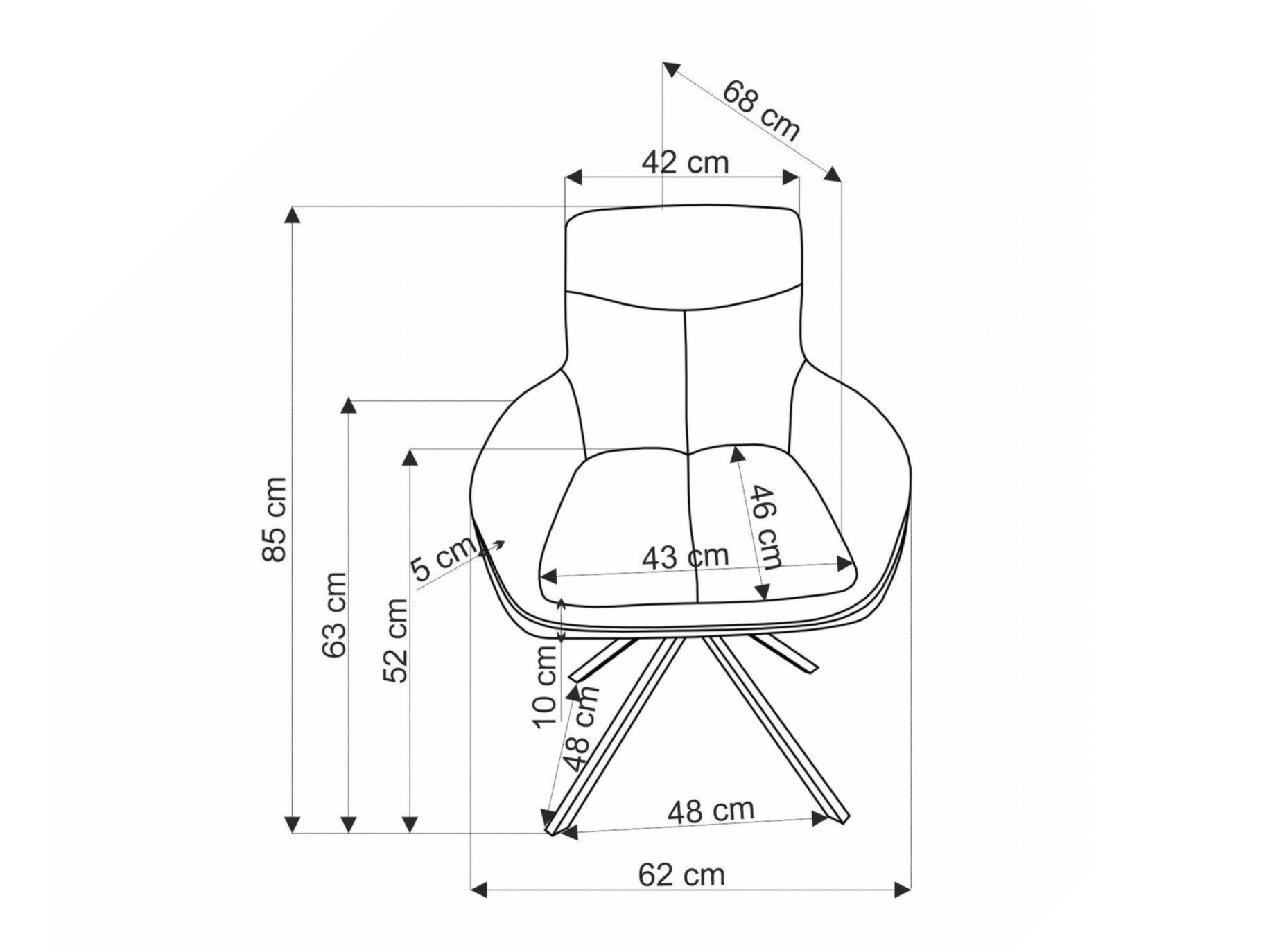 Chair Houston 1872 (Beige)