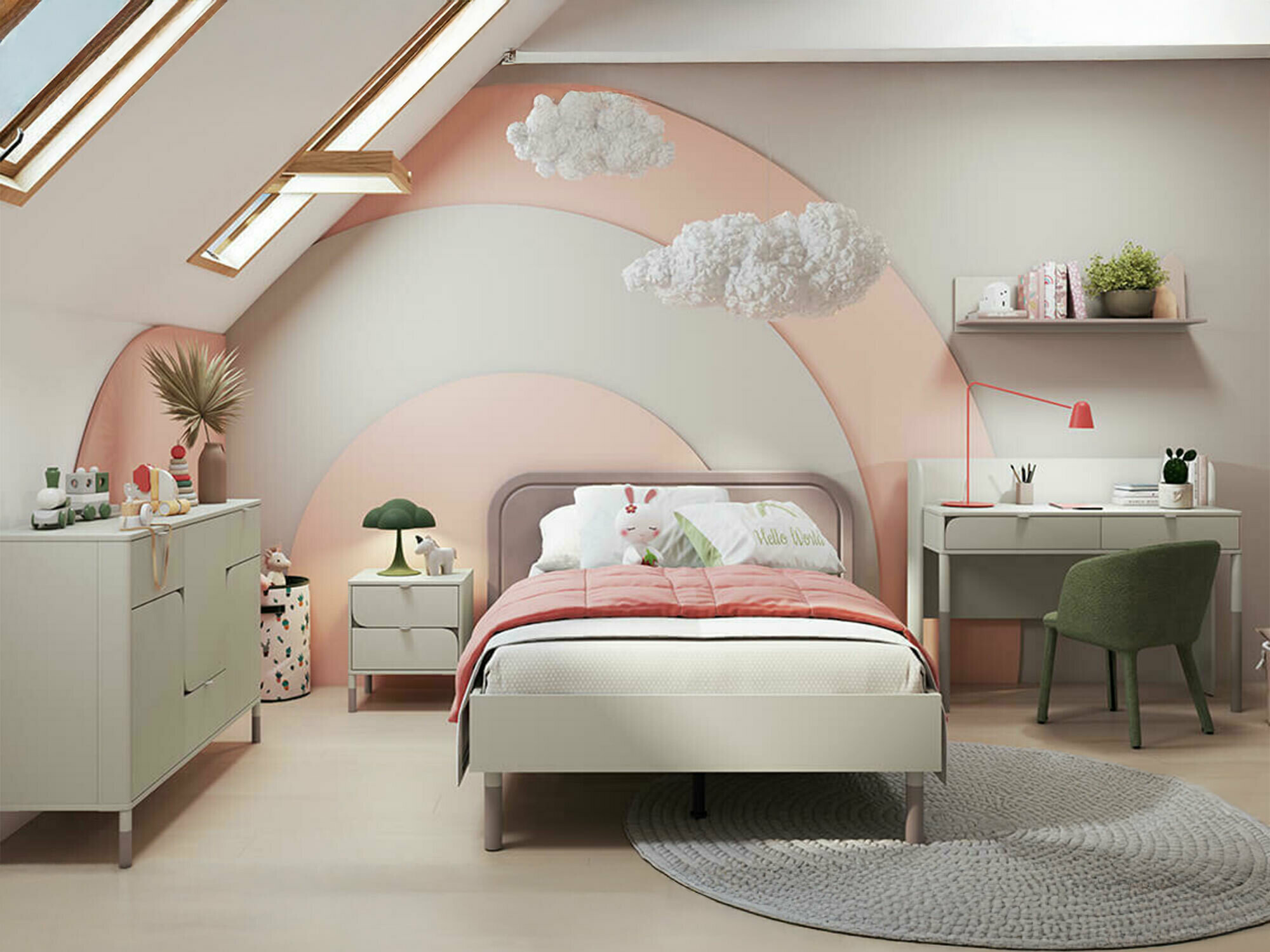 Children's room set Lomsono 119
