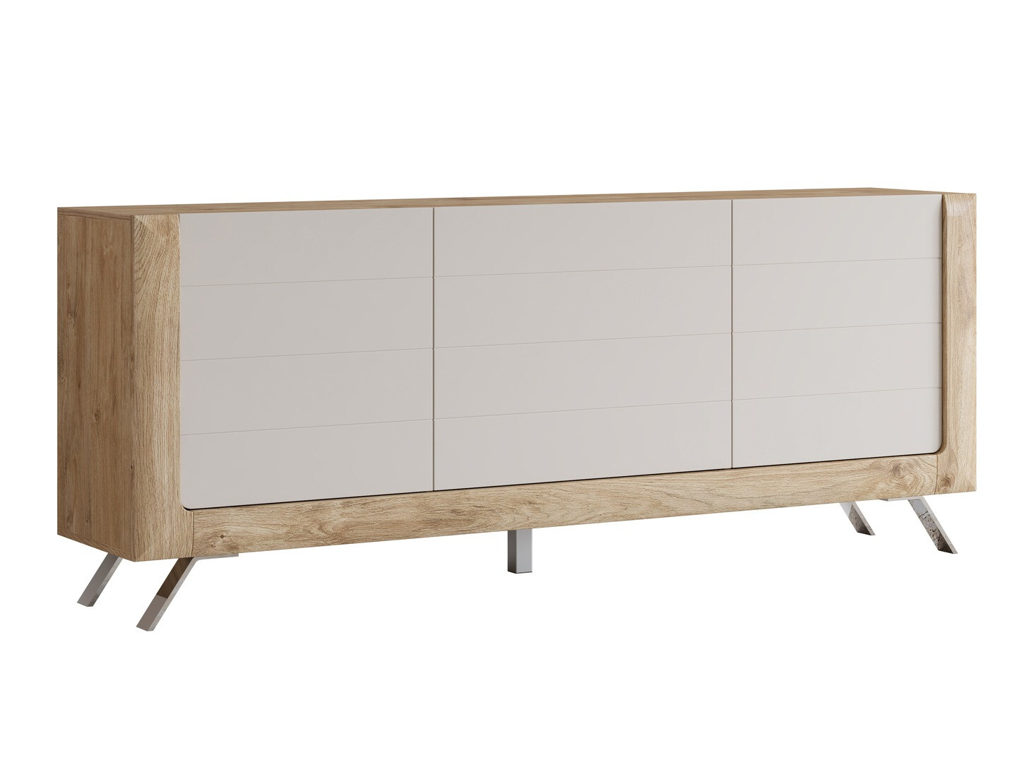 Sideboard Sovera 103 (Golden oak + Cashmere)