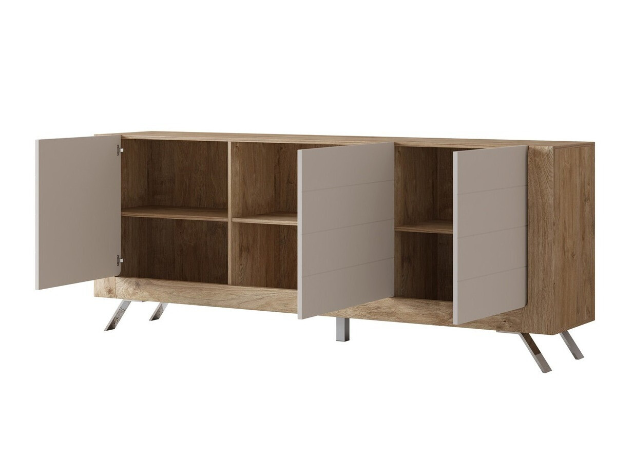 Sideboard Sovera 103 (Golden oak + Cashmere)