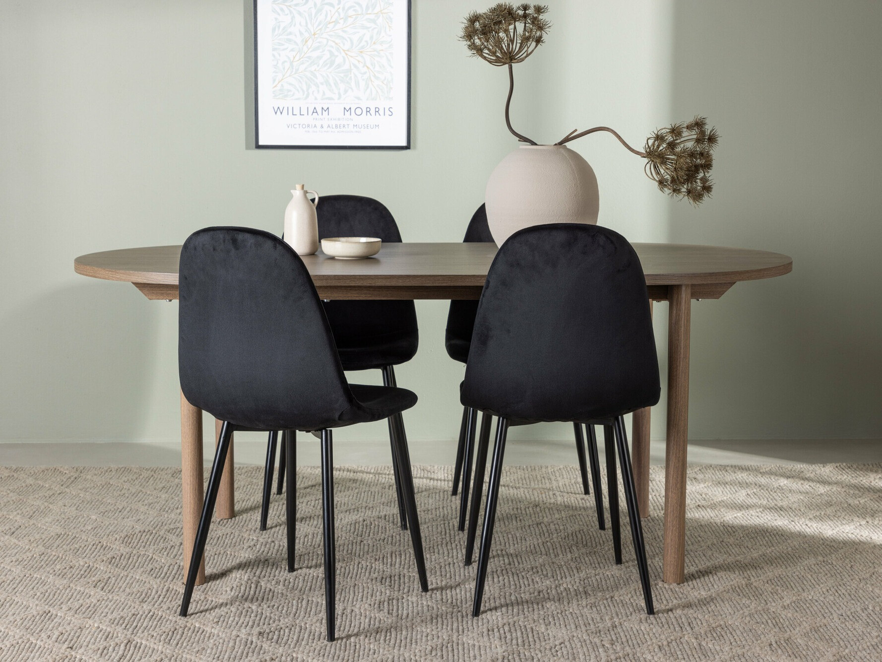 Dining set Dallas 4612 (Brown)