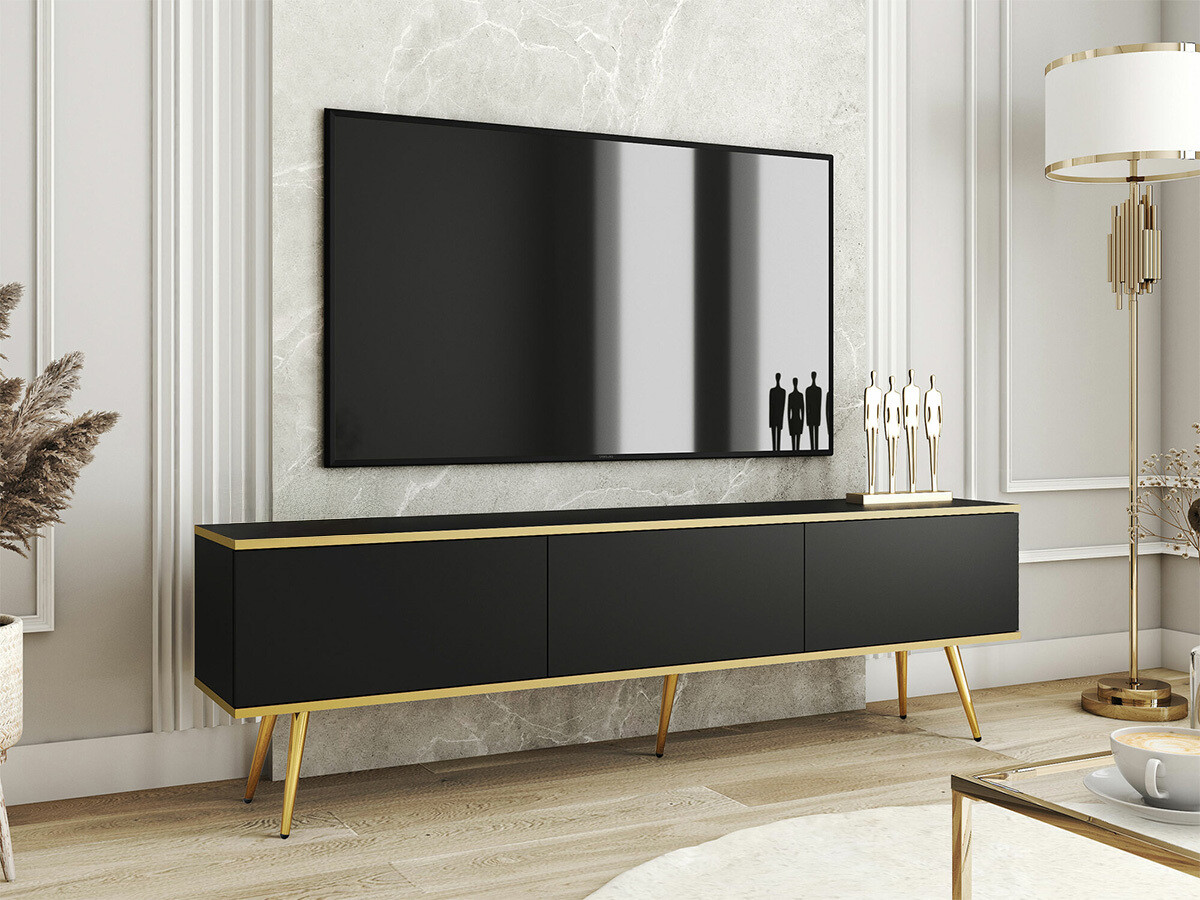 TV stand Princal II (Black)