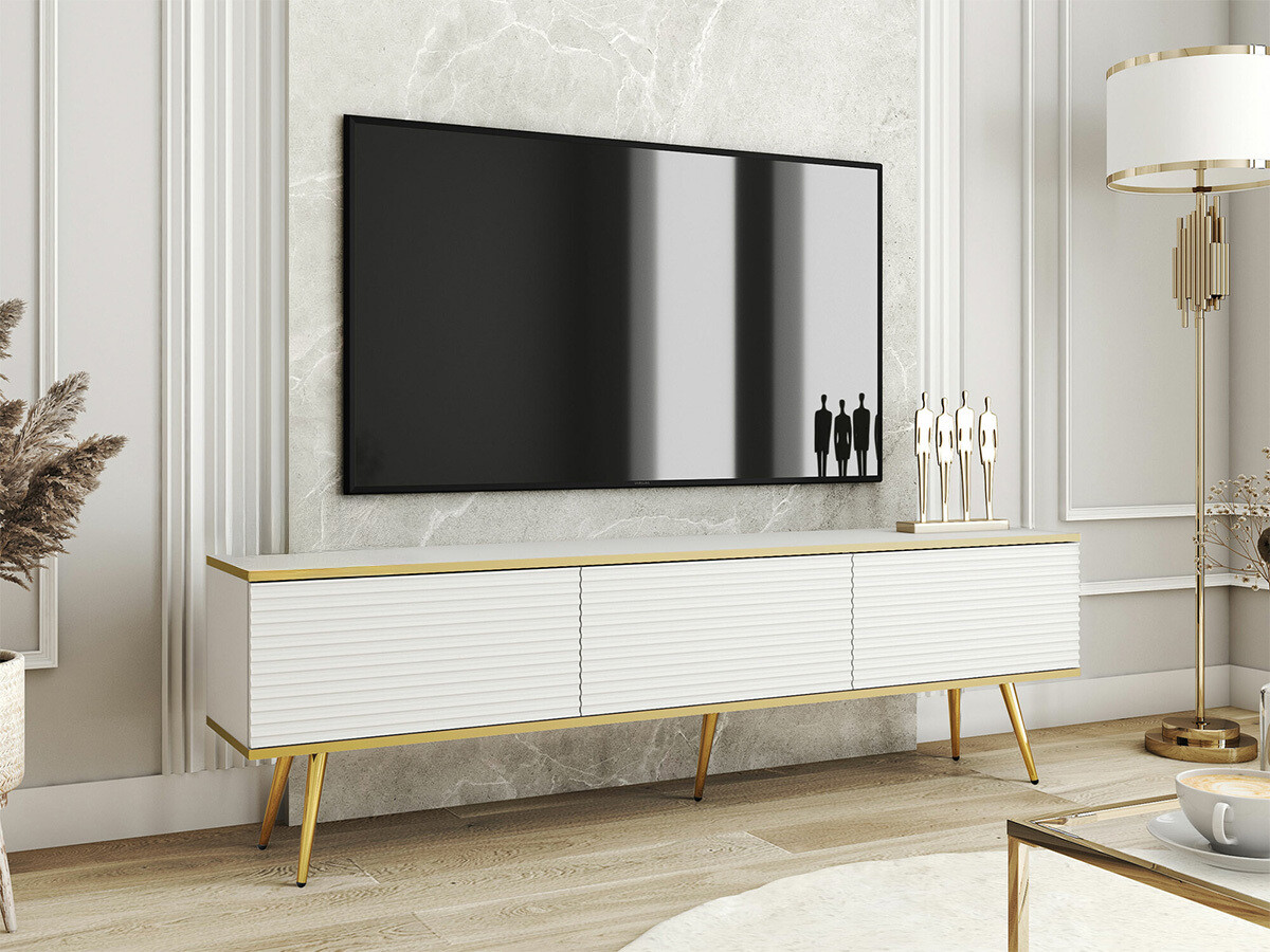TV stand Princal III (White)