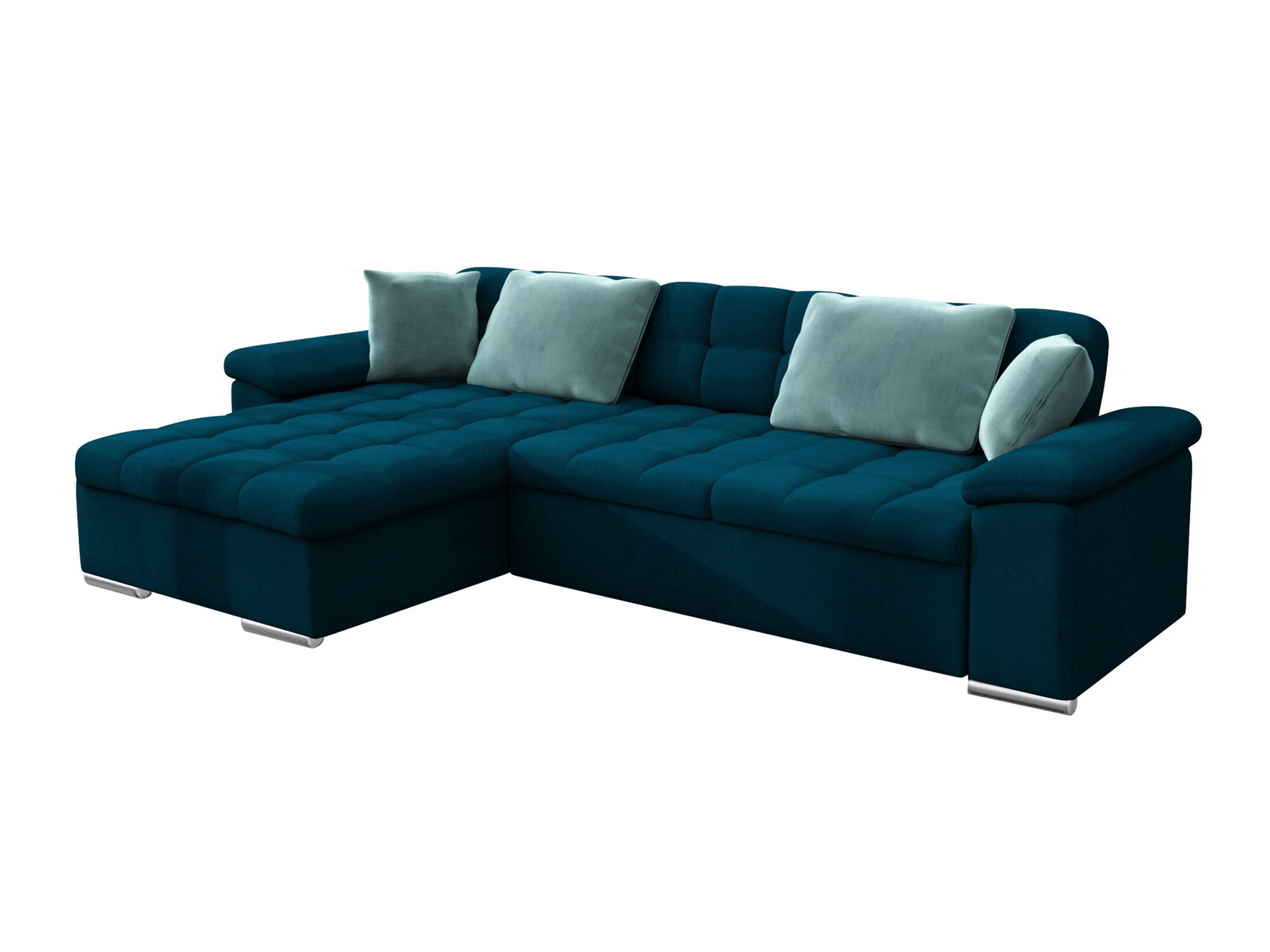 Corner sofa Comfivo Mica II (Venus Velvet 2911 + Prestige 2771)