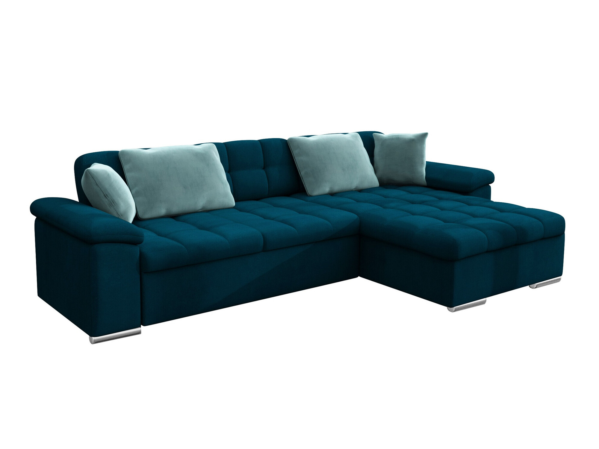 Corner sofa Comfivo Mica II (Venus Velvet 2911 + Prestige 2771)