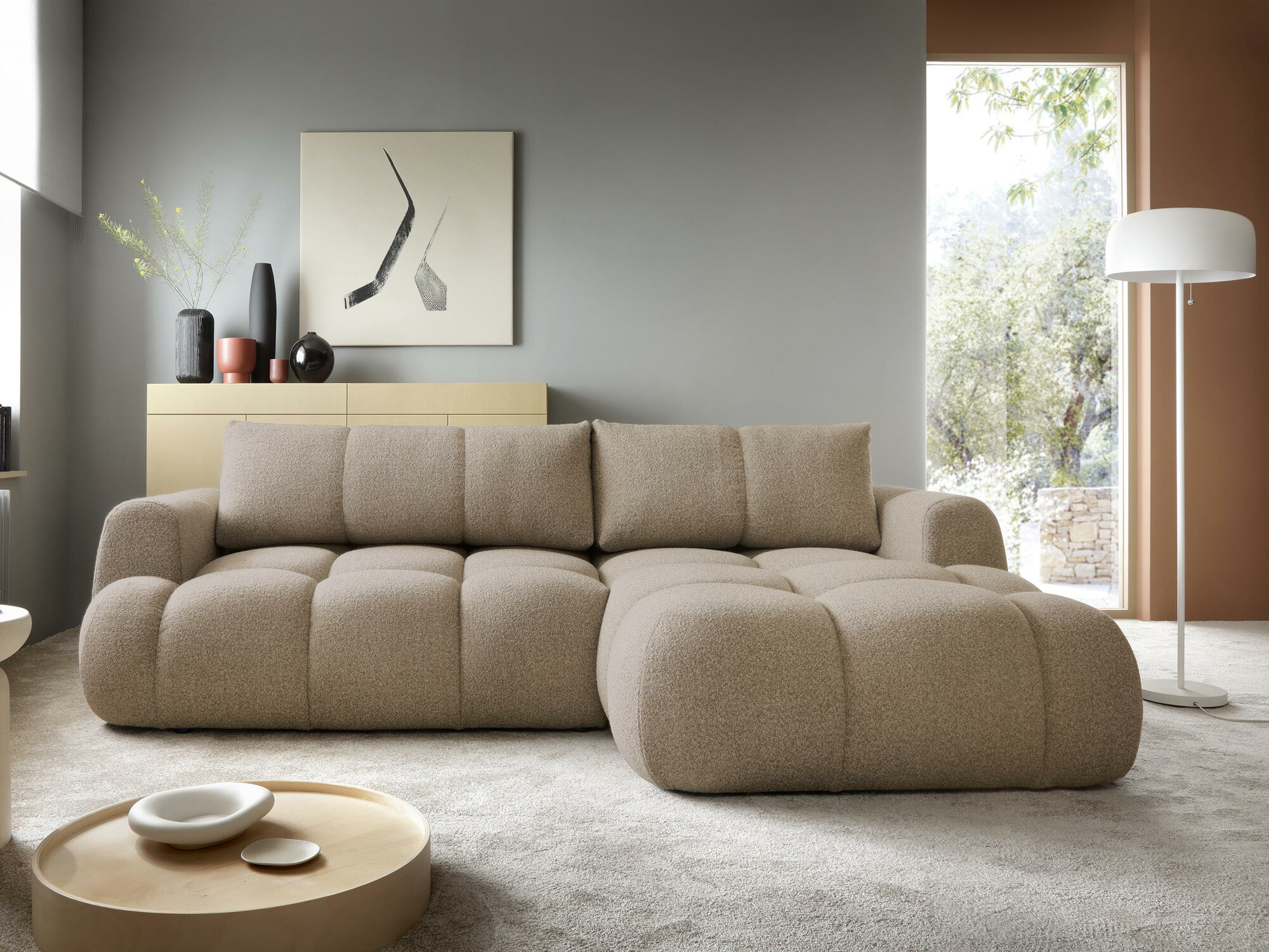 Corner sofa TrendyNest Ansera I (Now or never 18)