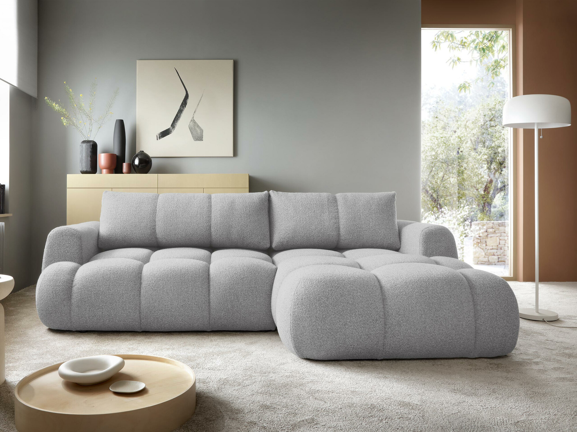 Corner sofa TrendyNest Ansera I (Now or never 83)