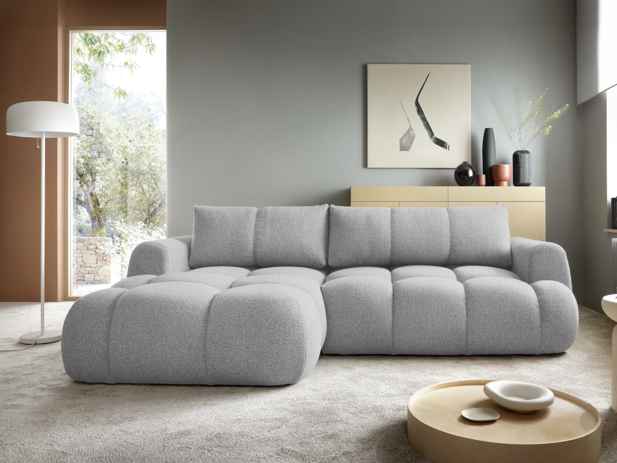 Corner sofa TrendyNest Ansera I (Now or never 83)
