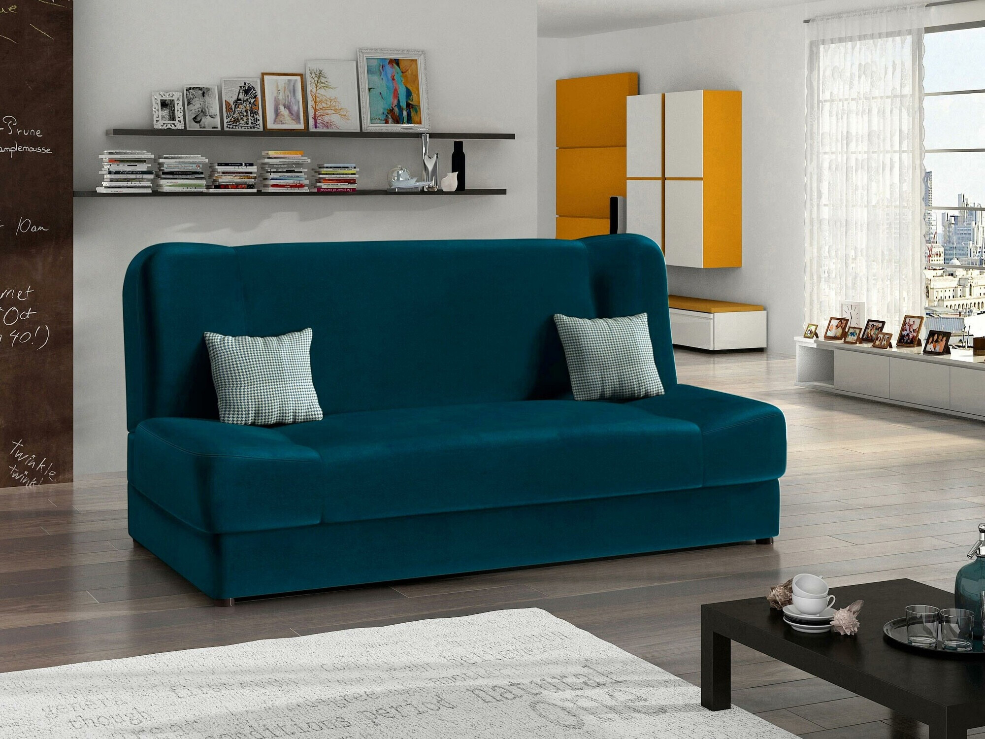 Sofa bed Comfivo 183 (Venus Velvet 2911 + Kenya 796)