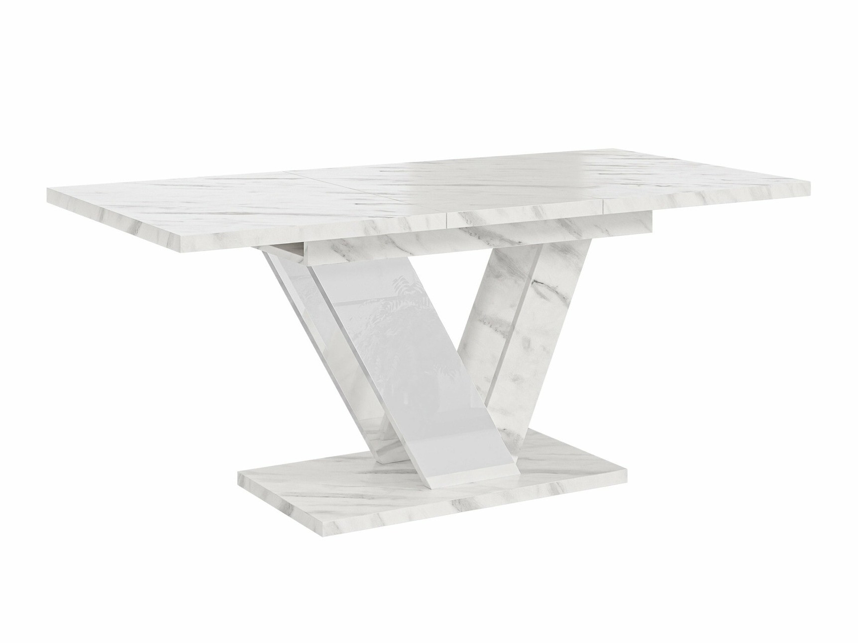 Table Violium (White marble)