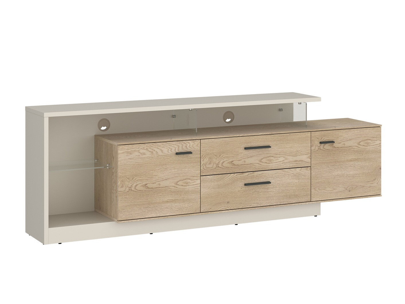 TV stand Avicoro 106 (Cashmere + Sonoma oak)