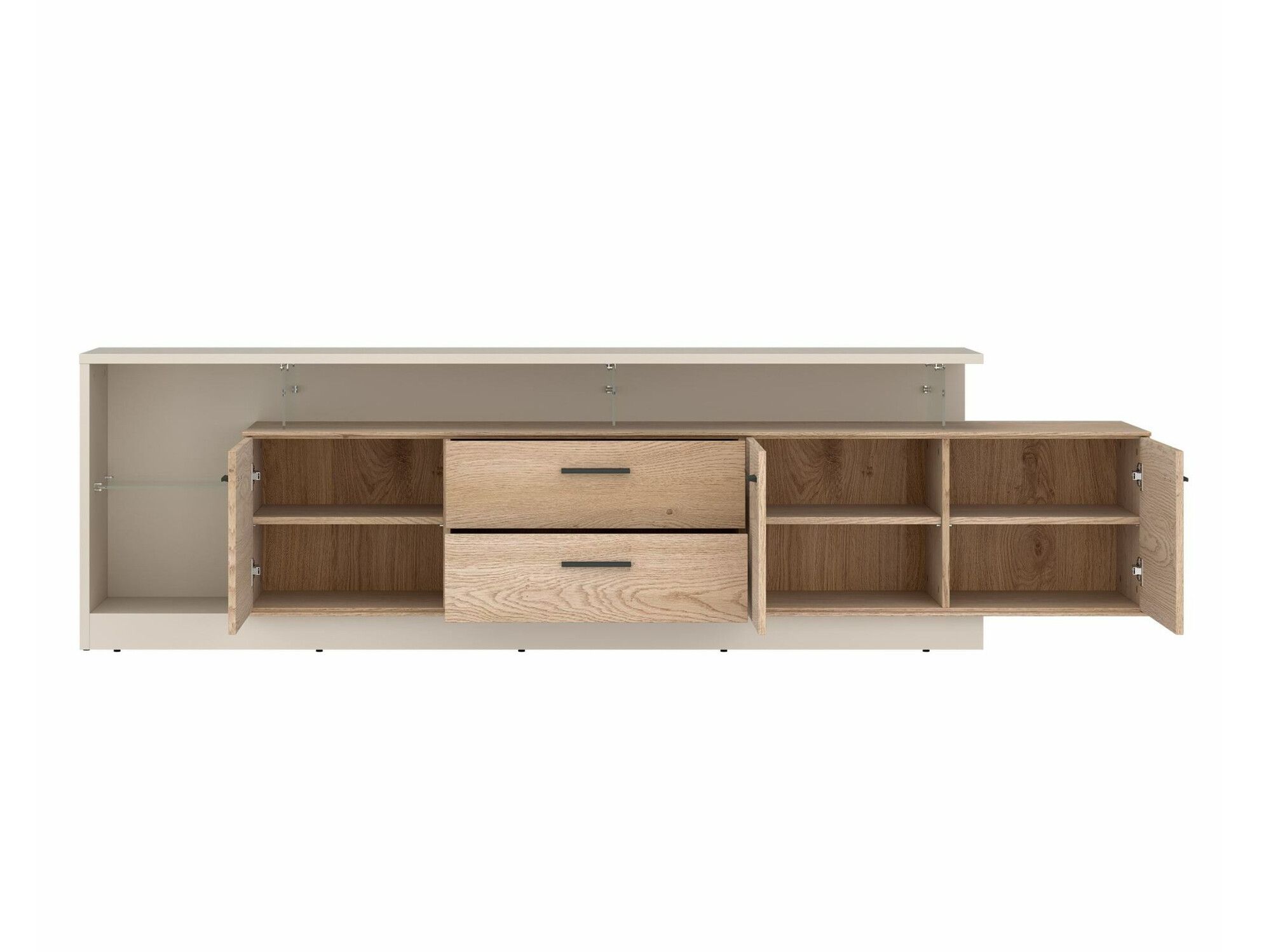 TV stand Avicoro 107 (Cashmere + Sonoma oak)