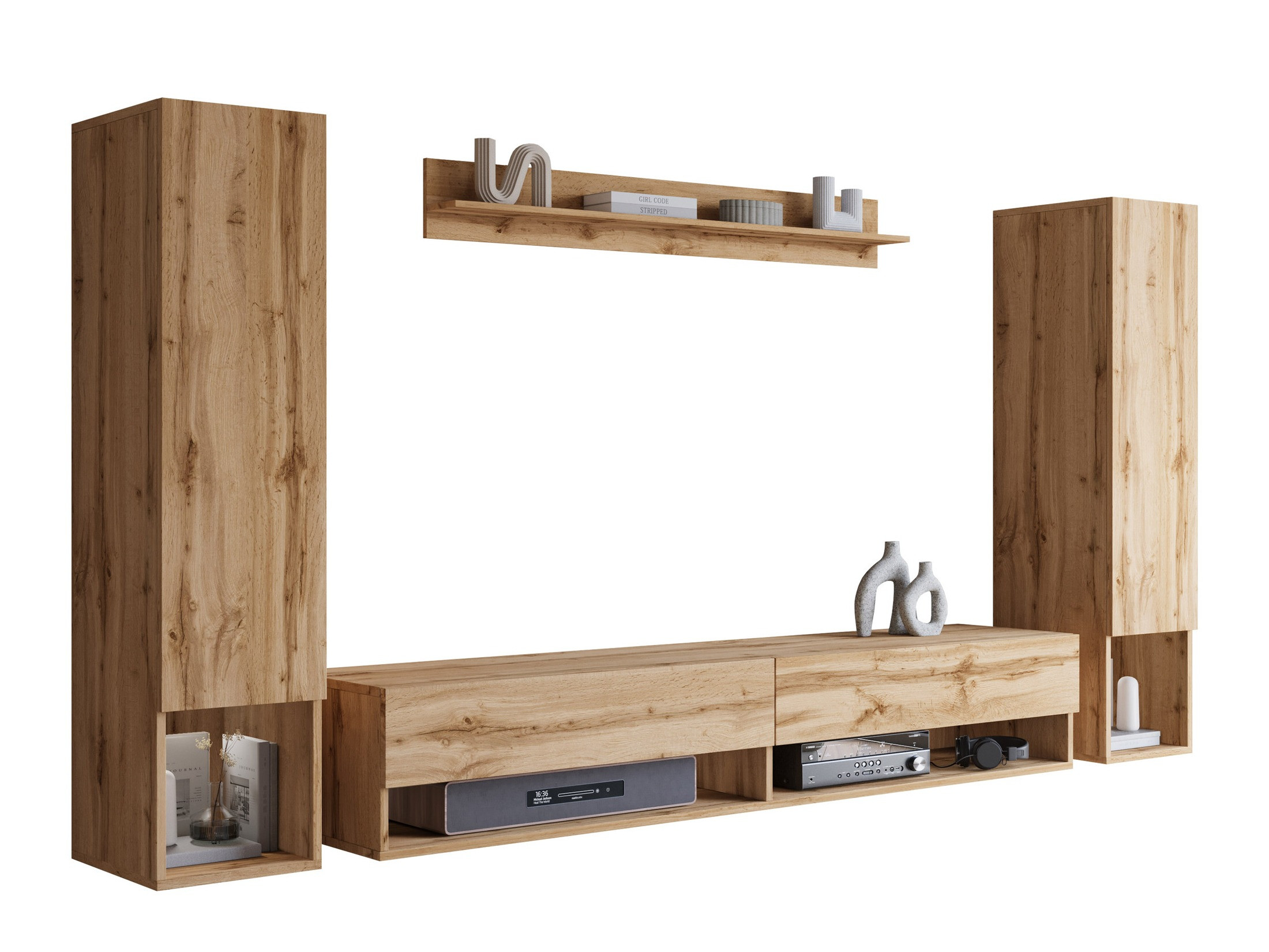 Living room set Sarasota 176 (Wotan Oak)