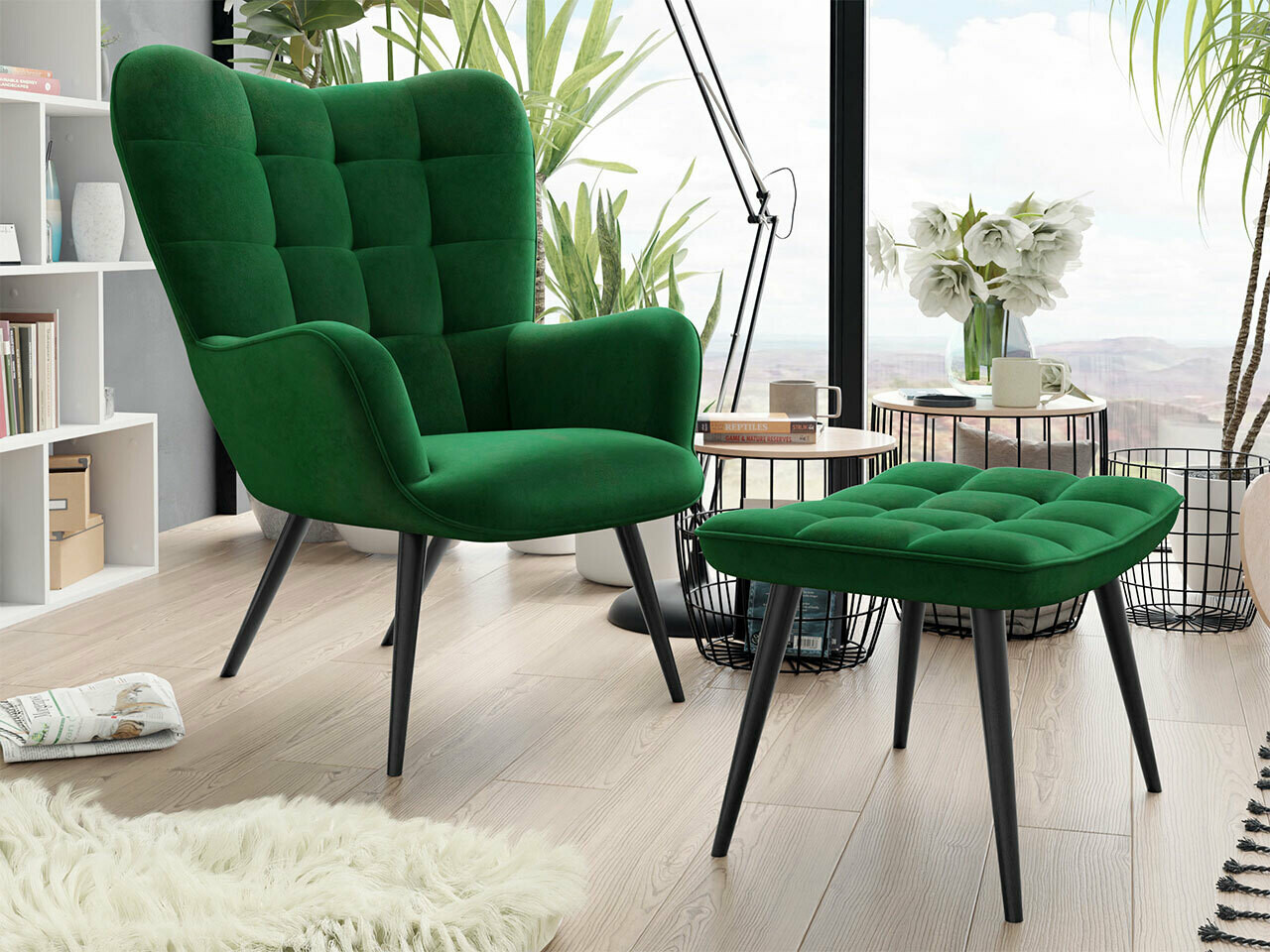 Armchair Comfivo 320 (Green)
