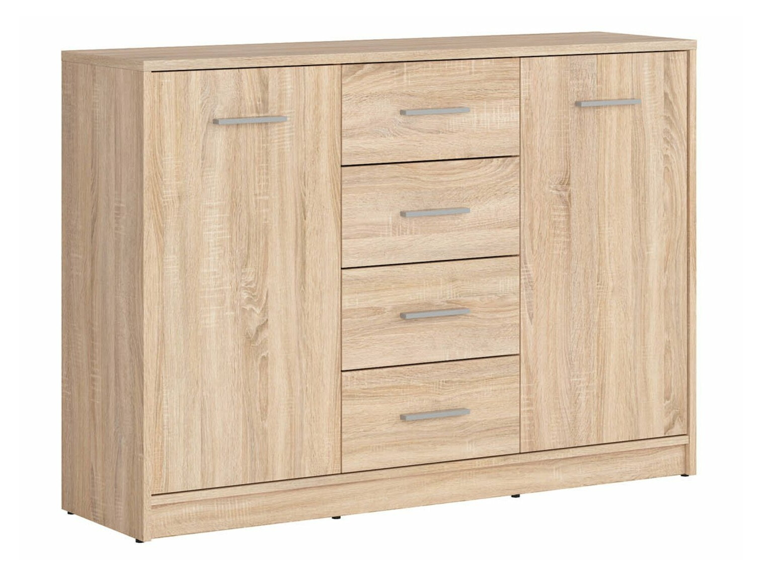 Chest of drawers Novsore 118 (Sonoma oak)