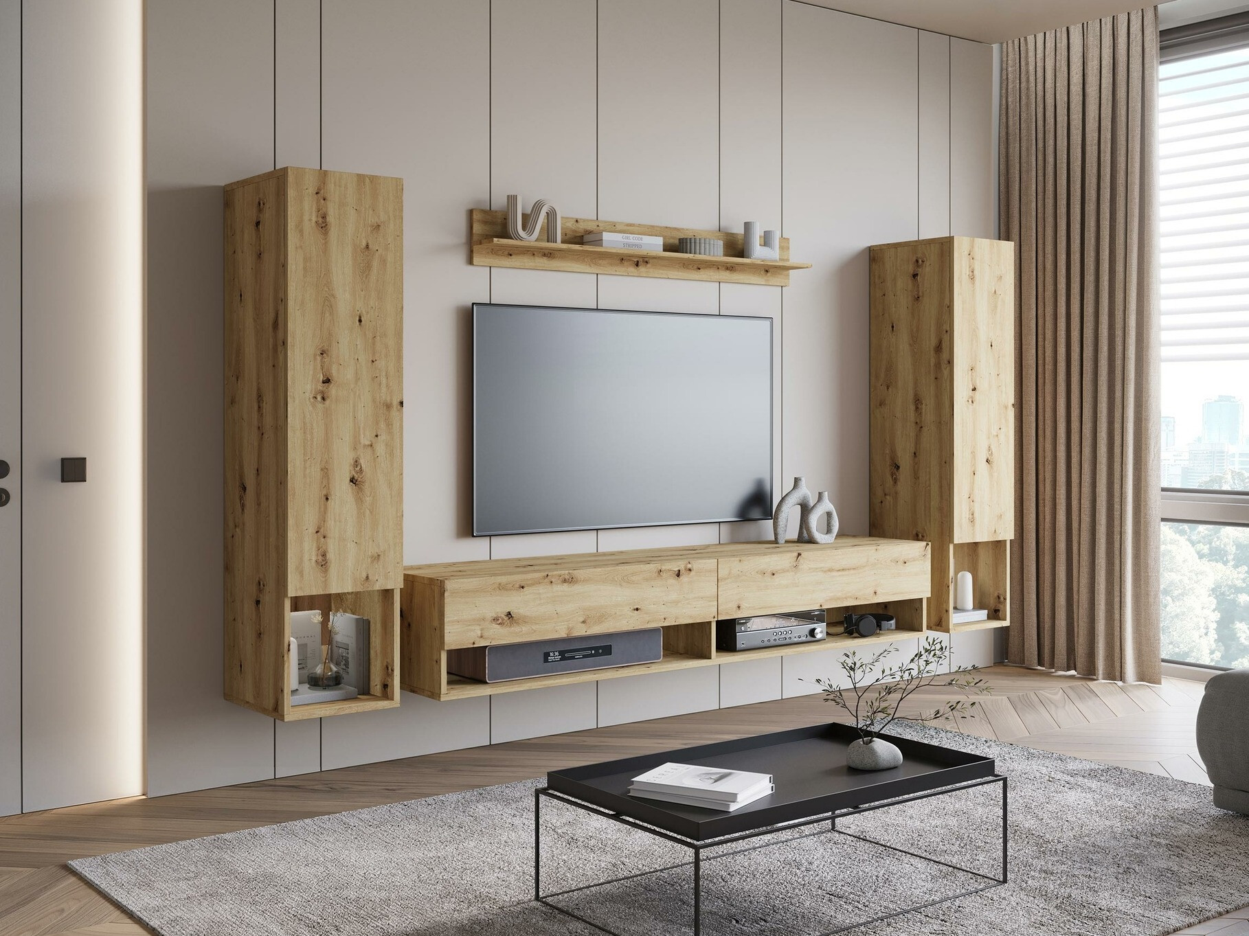 Living room set Sarasota 176 (Artisan oak)