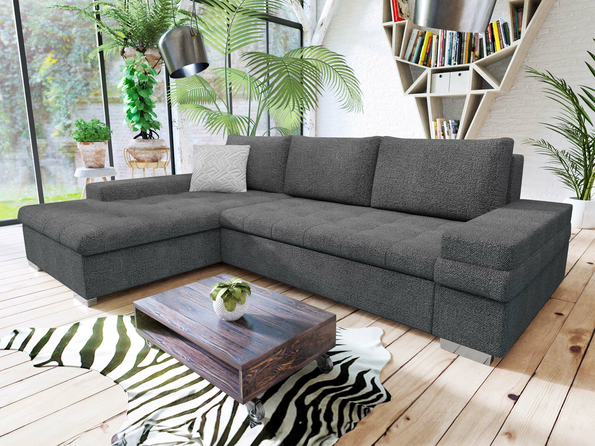 Corner sofa Comfivo 212 (Sicuro 80 + Sempre 4)