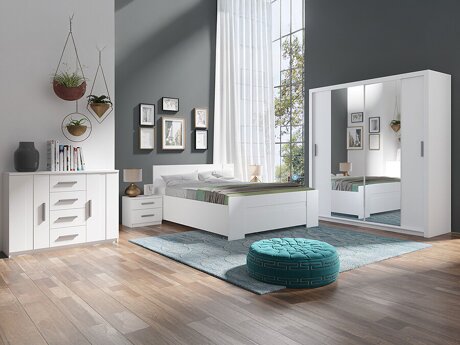 Bedroom set Catromi 114 (White)