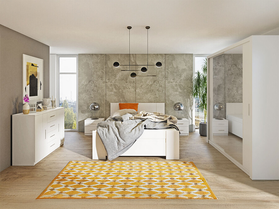 Bedroom set Catromi 121 (White)