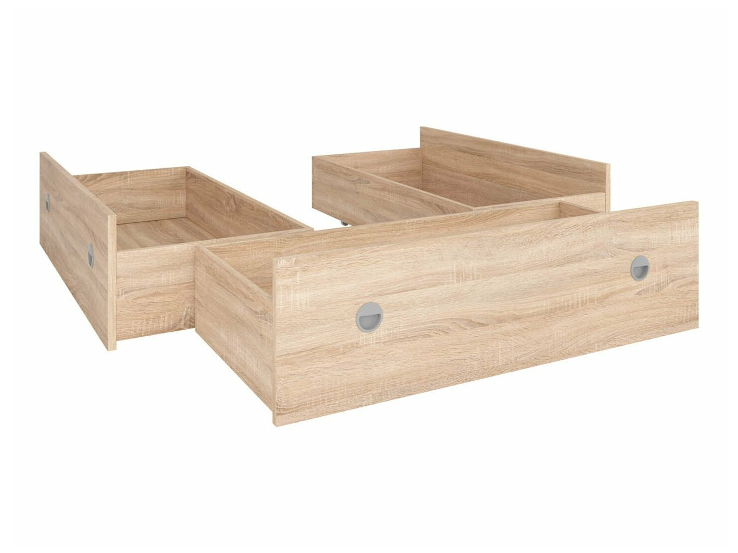 Storage Novsore 129 (Sonoma oak) (3 pcs.)