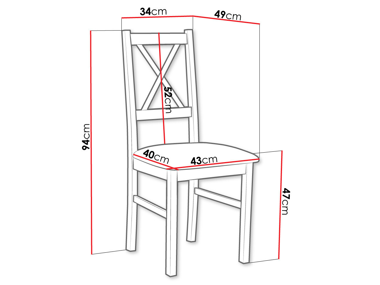 Chair Victorville 173 (Walnut)