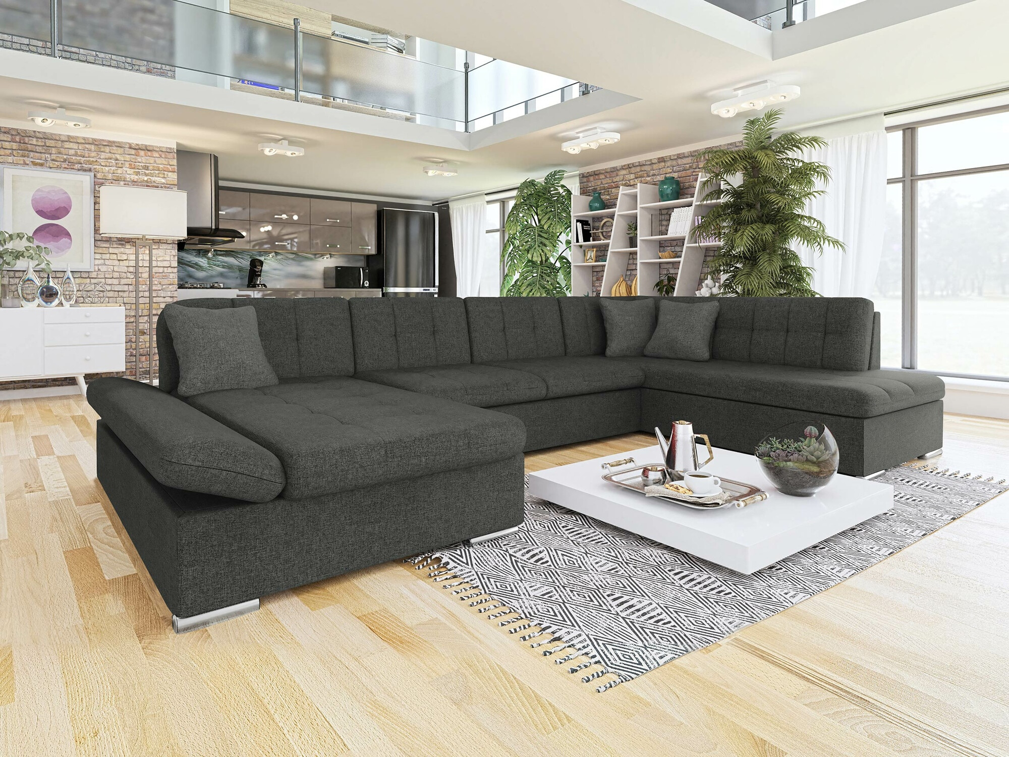 Corner sofa Comfivo 149 (Lux 06 + Lux 05)