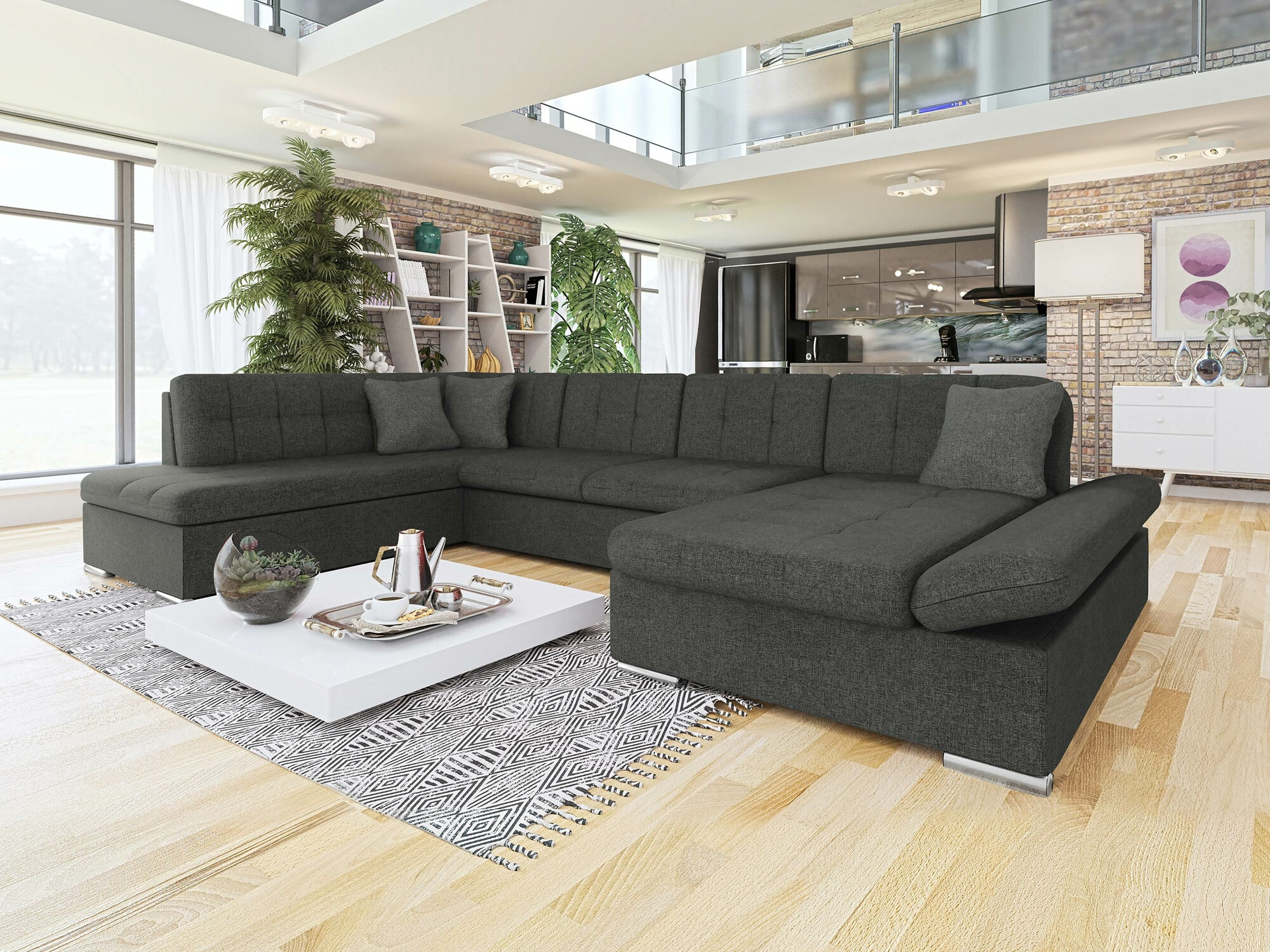 Corner sofa Comfivo Tilia (Lux 06 + Lux 05)