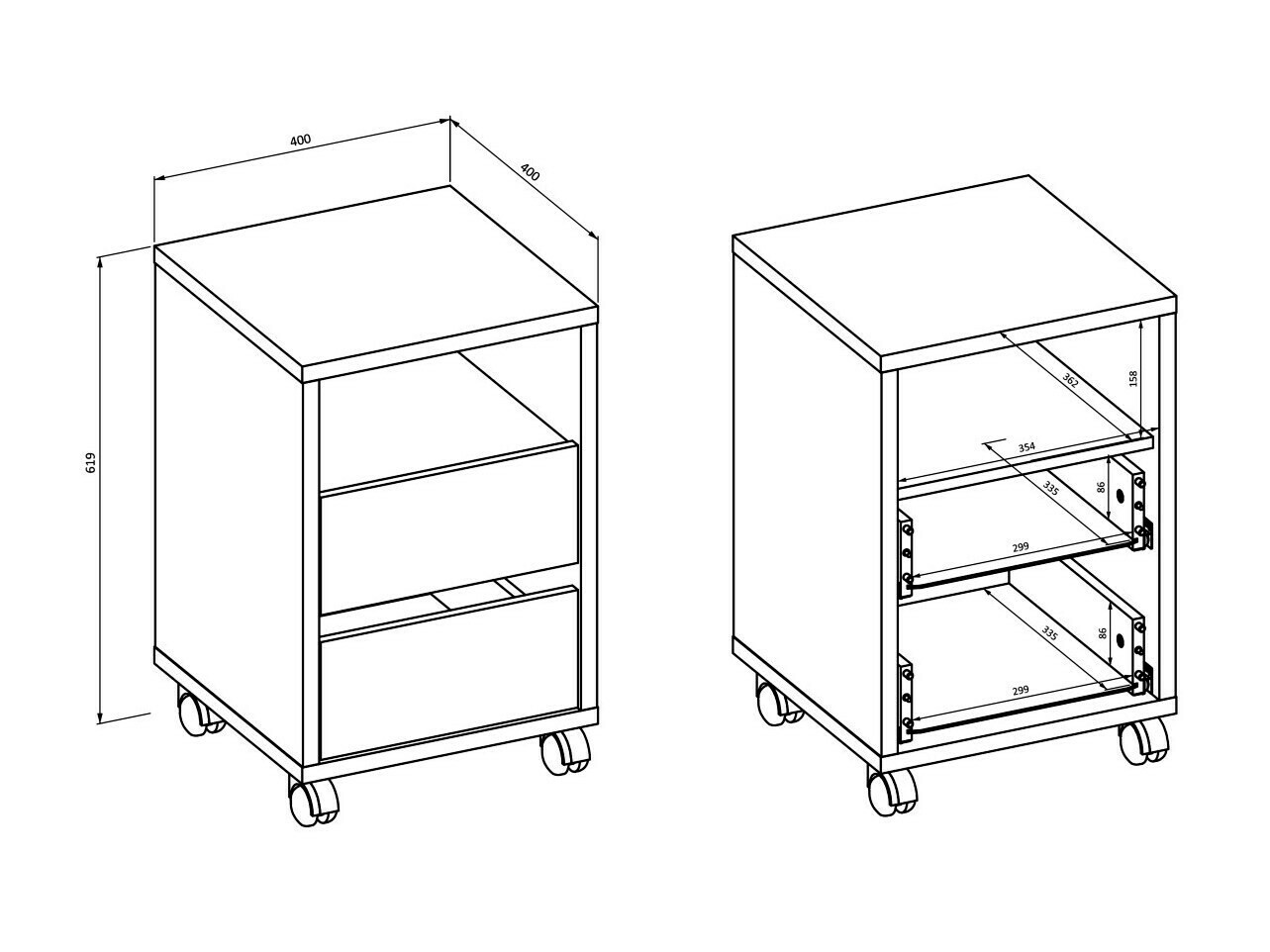 Desk Austin 347 (White)