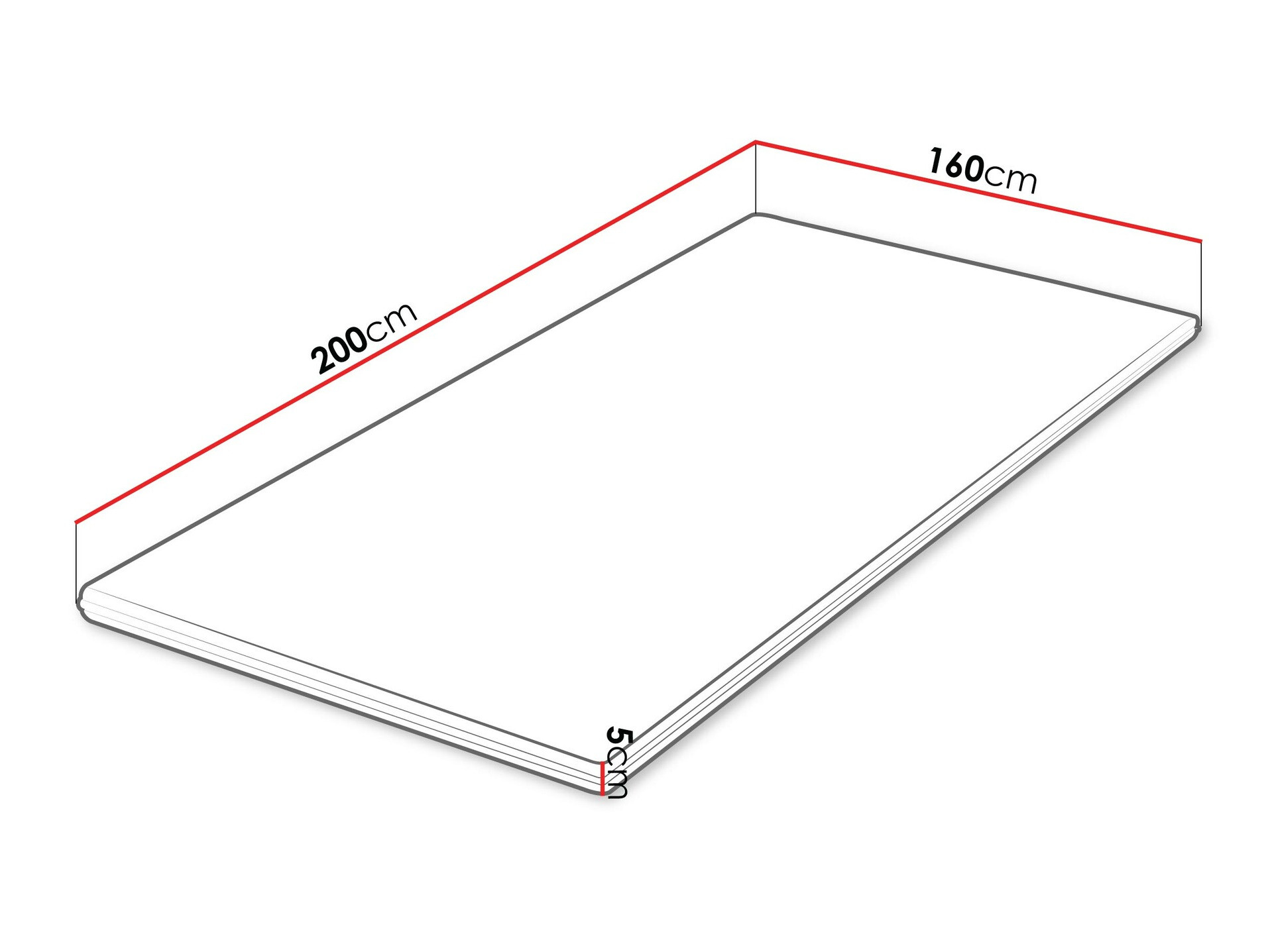 Mattress topper Prunas