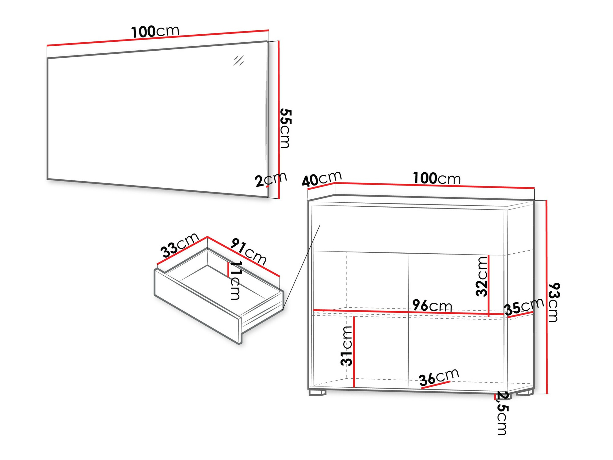 Hallway set Comfivo Tutela VI (Cashmere)