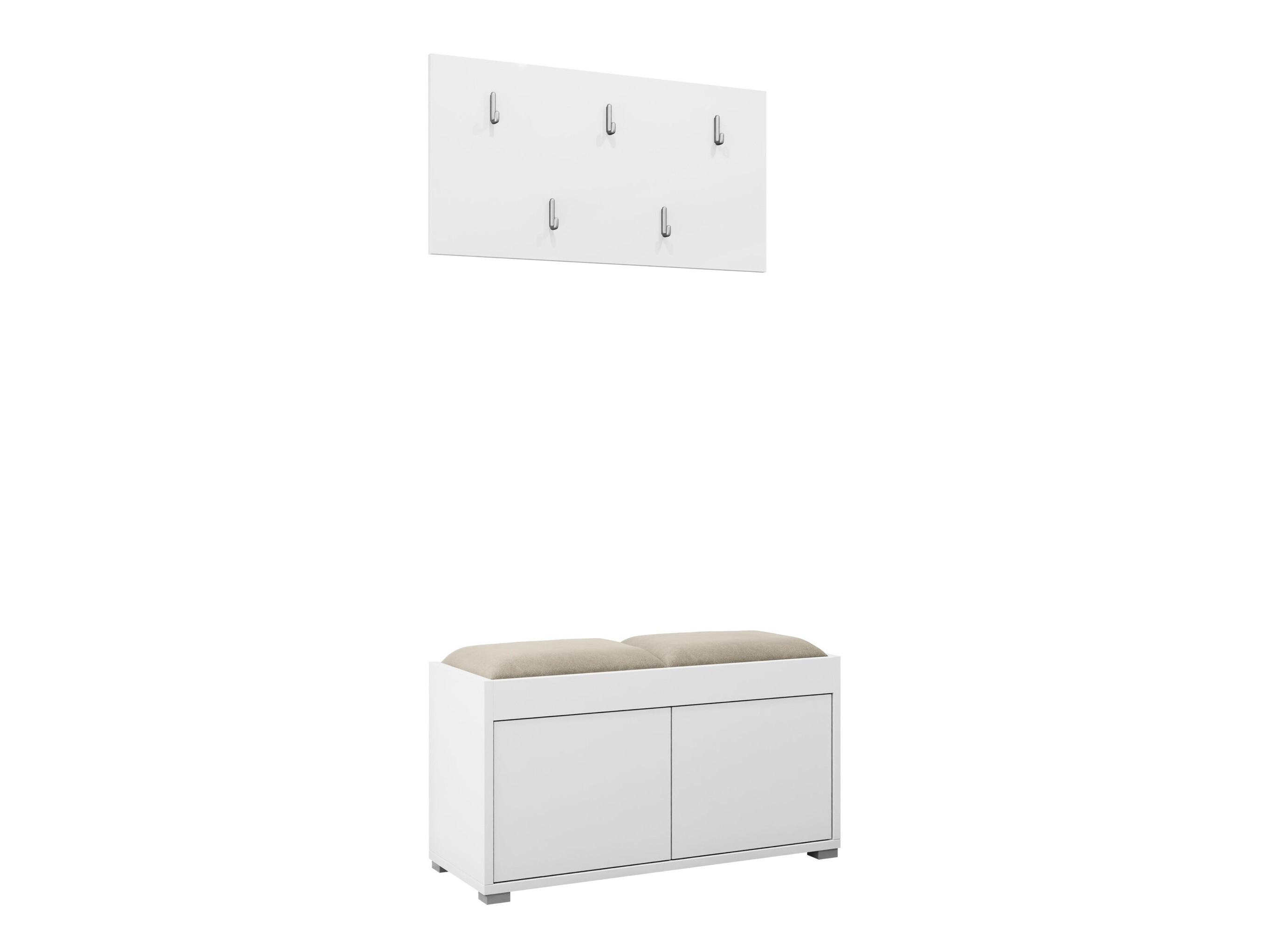 Hallway set Comfivo Tutela (White)