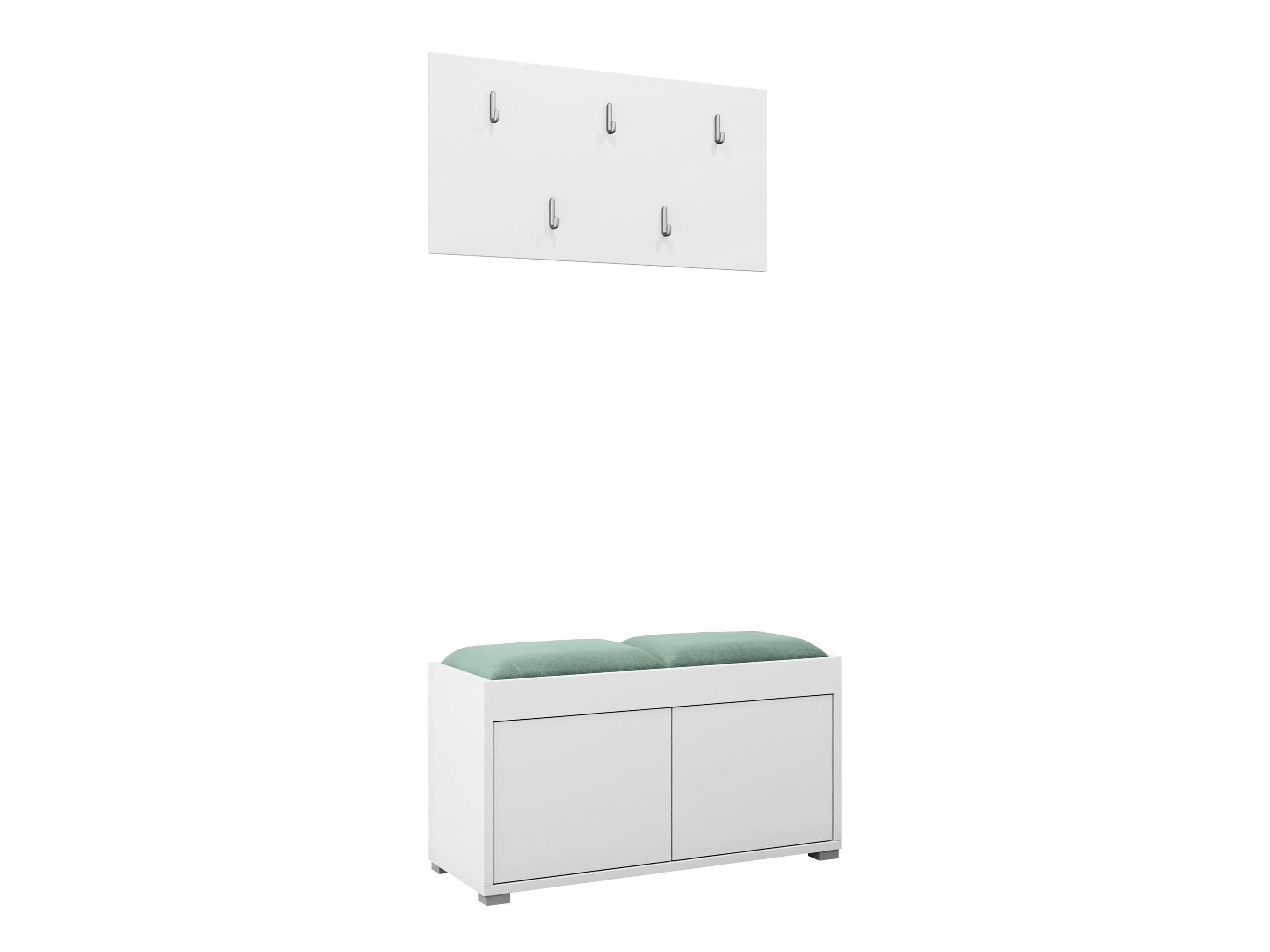 Hallway set Comfivo Tutela (White)