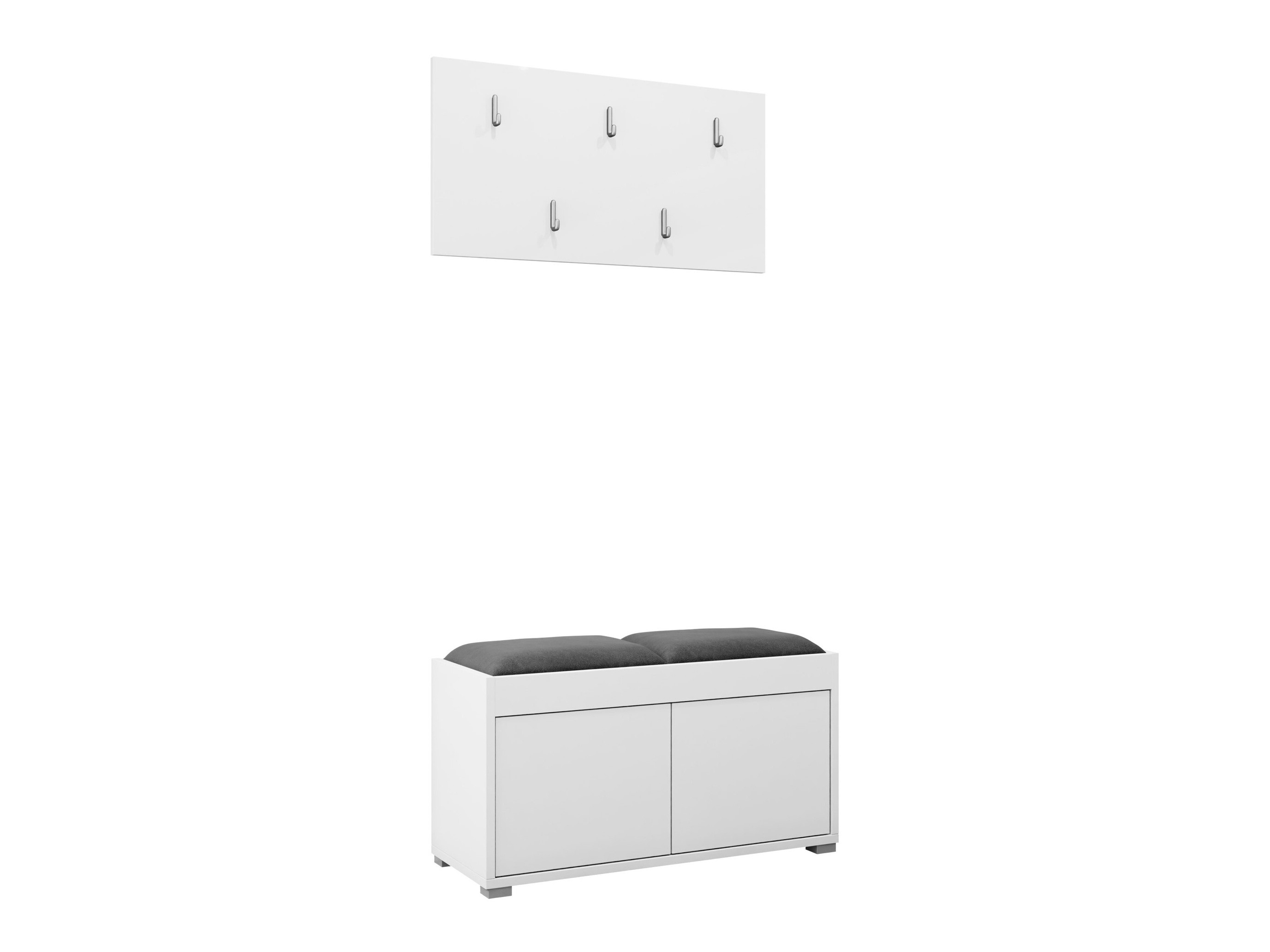 Hallway set Comfivo Tutela (White)