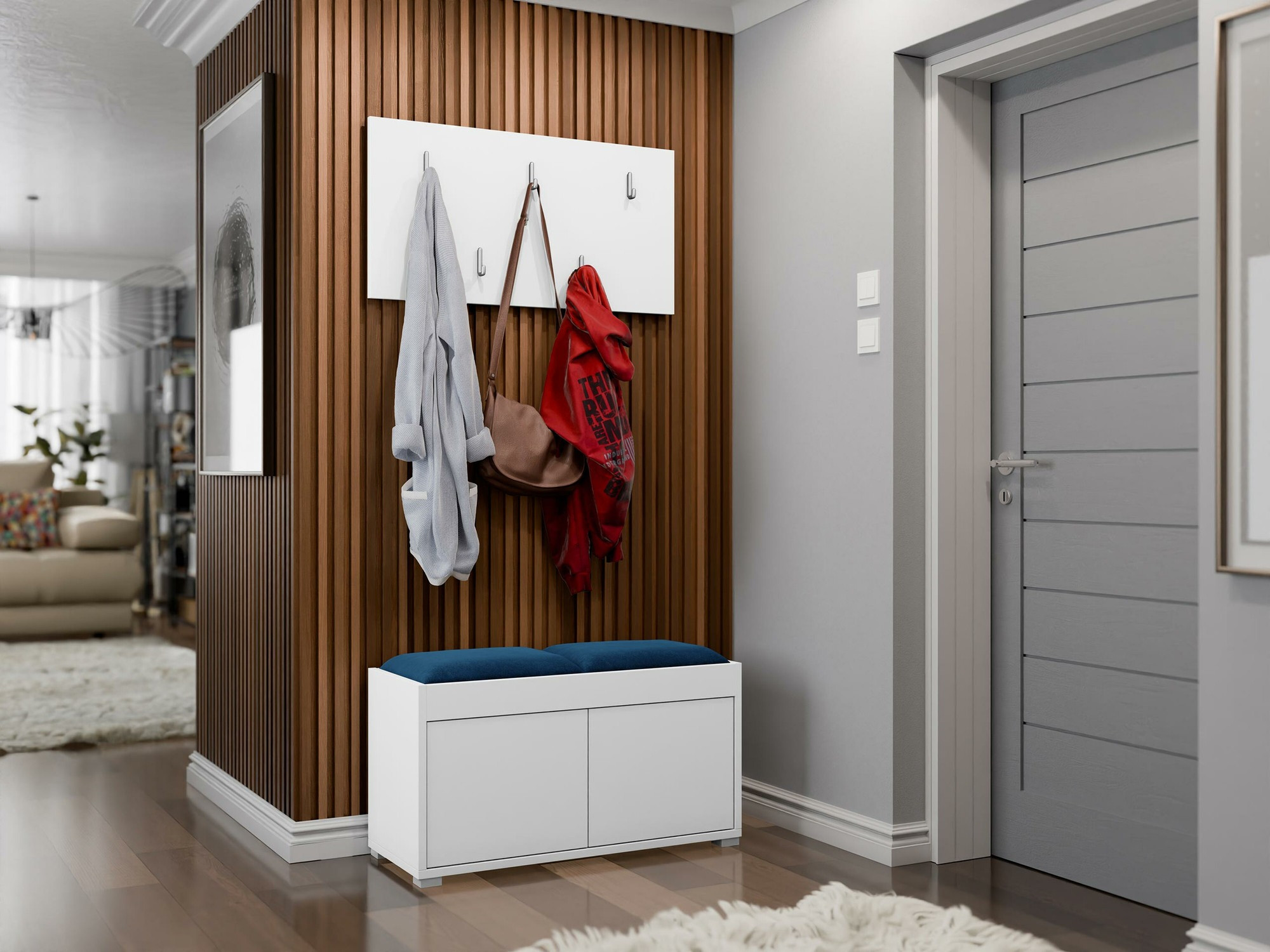 Hallway set Comfivo Tutela (White)