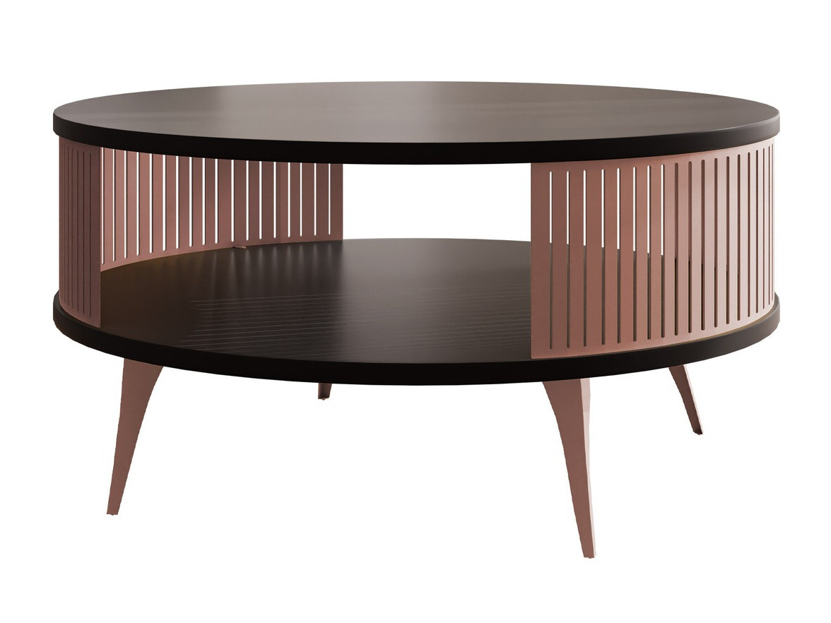 Coffee table Vitum II (Pink + Black)