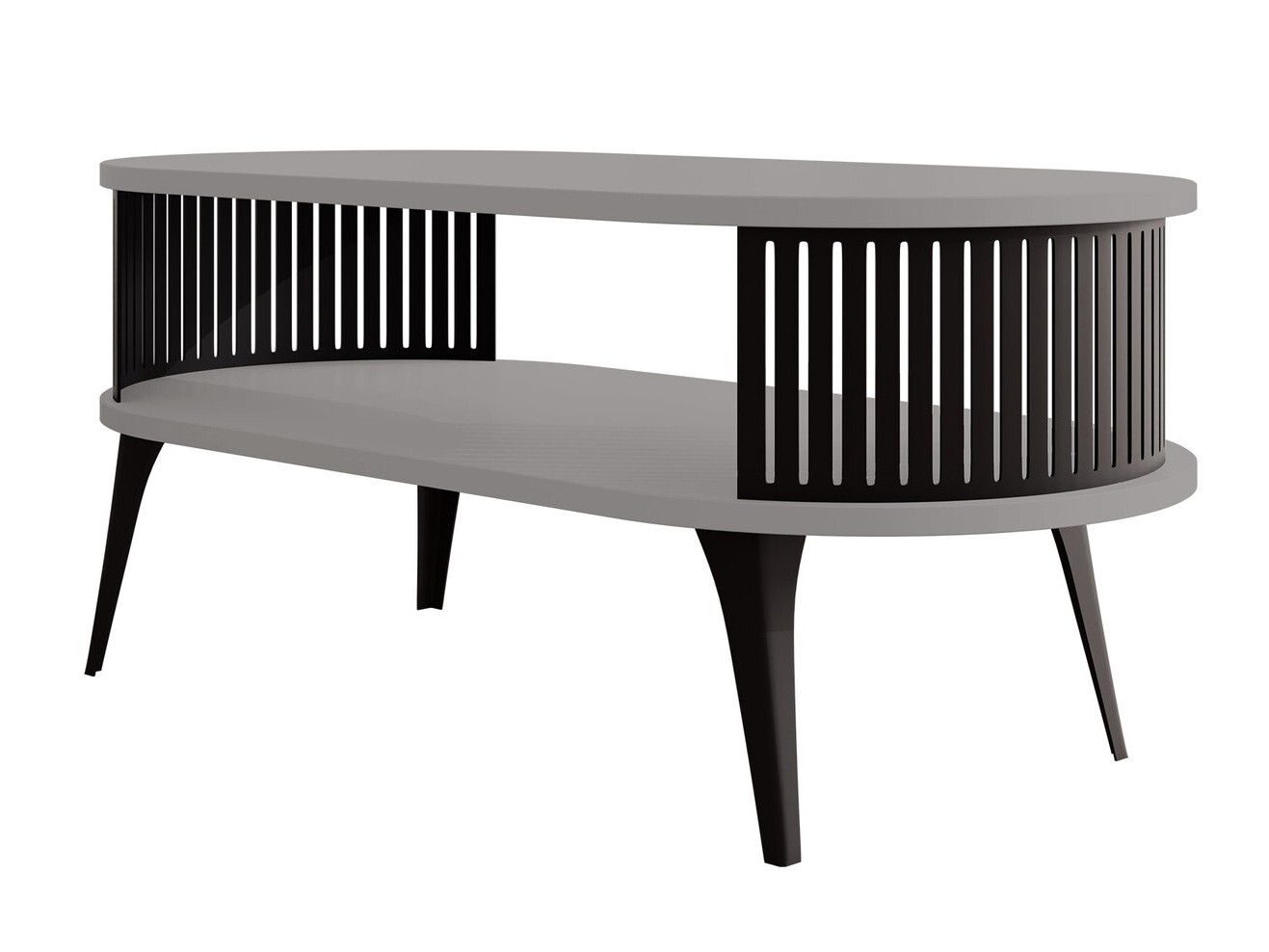 Coffee table Vitum III (Black + Graphite)