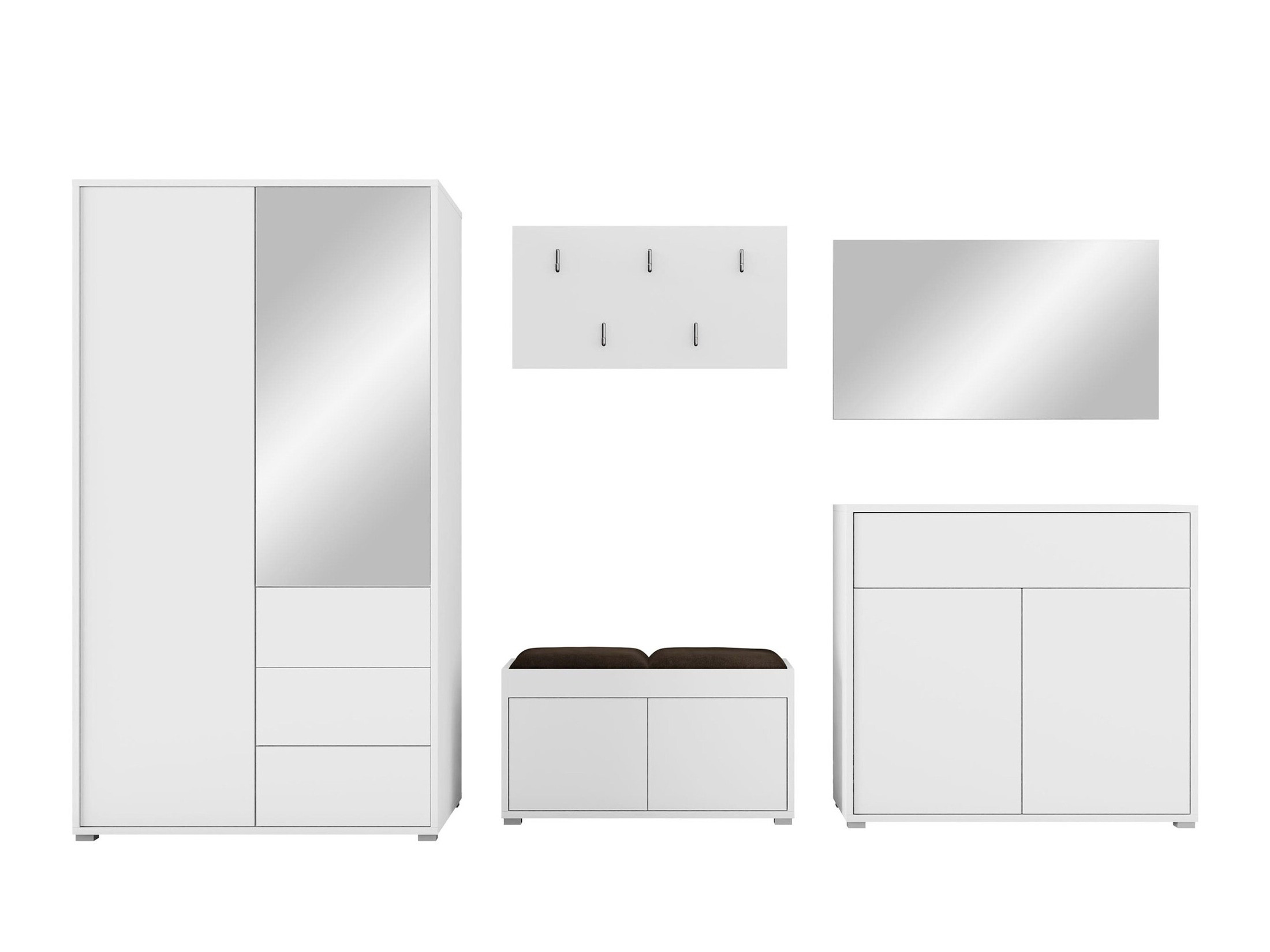 Hallway set Comfivo Fersoe 118 (White)