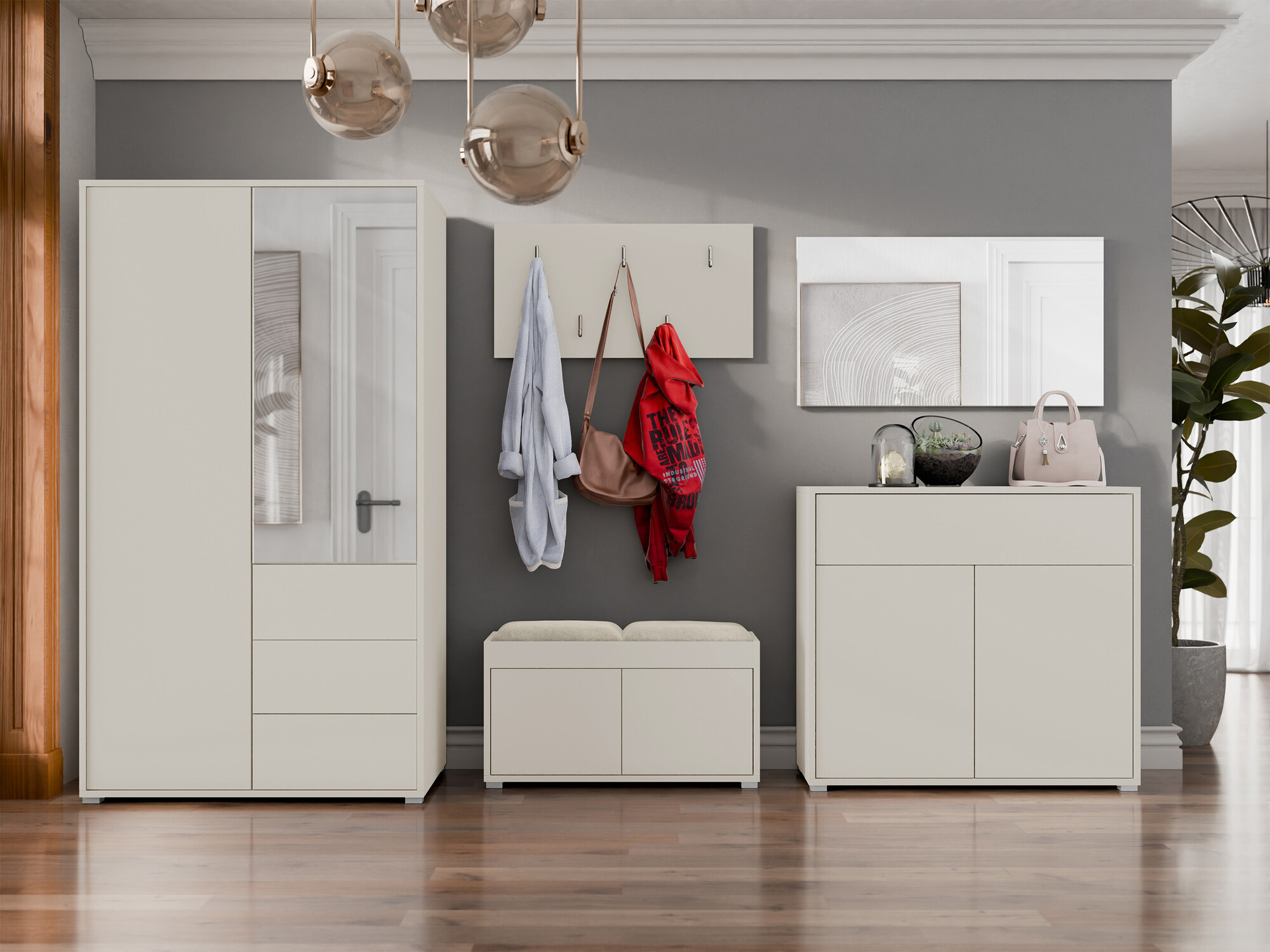 Hallway set Comfivo Tutela V (Cashmere)