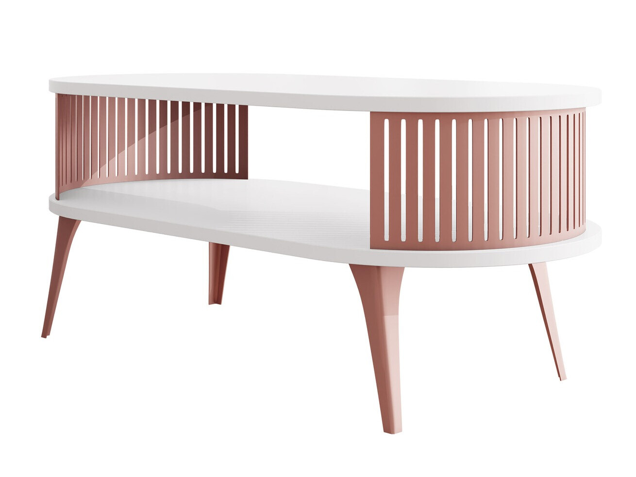 Coffee table Sordore 107 (Pink + White)