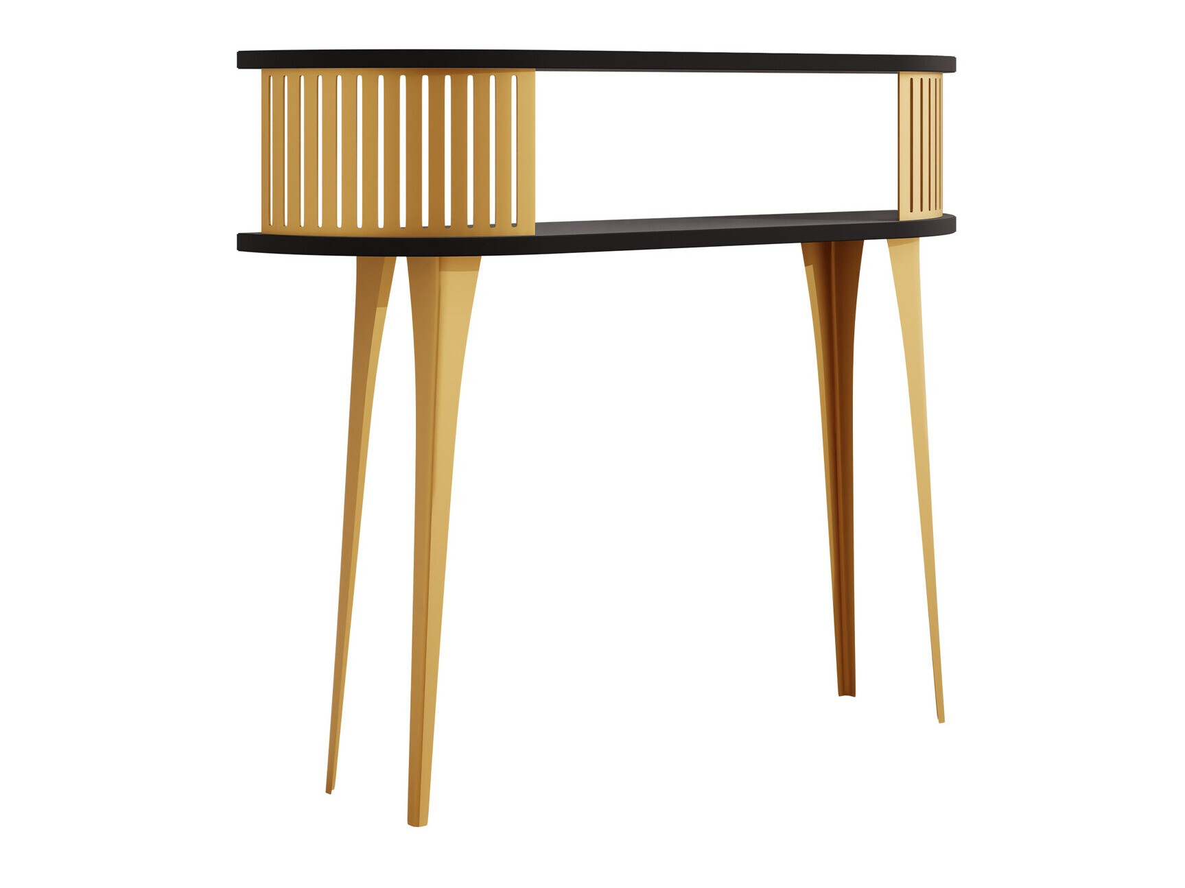 Console table Vitum I (Golden + Black)
