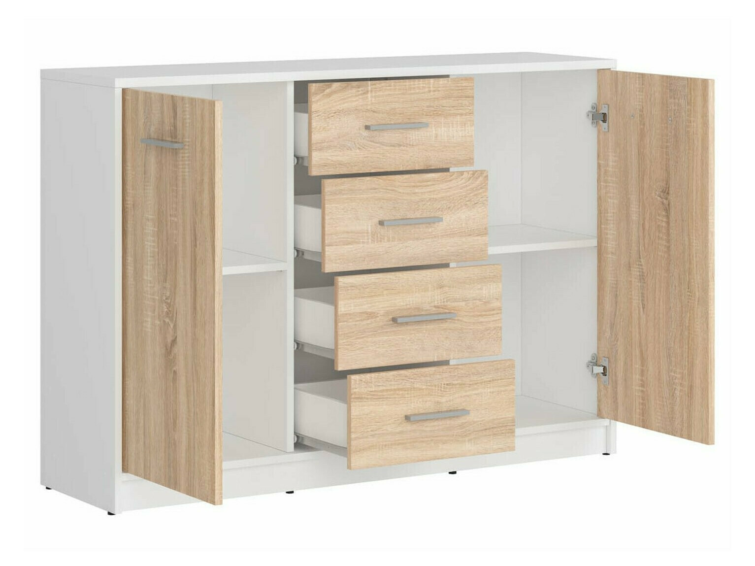 Bedroom set Novsore 149 (White + Sonoma oak)